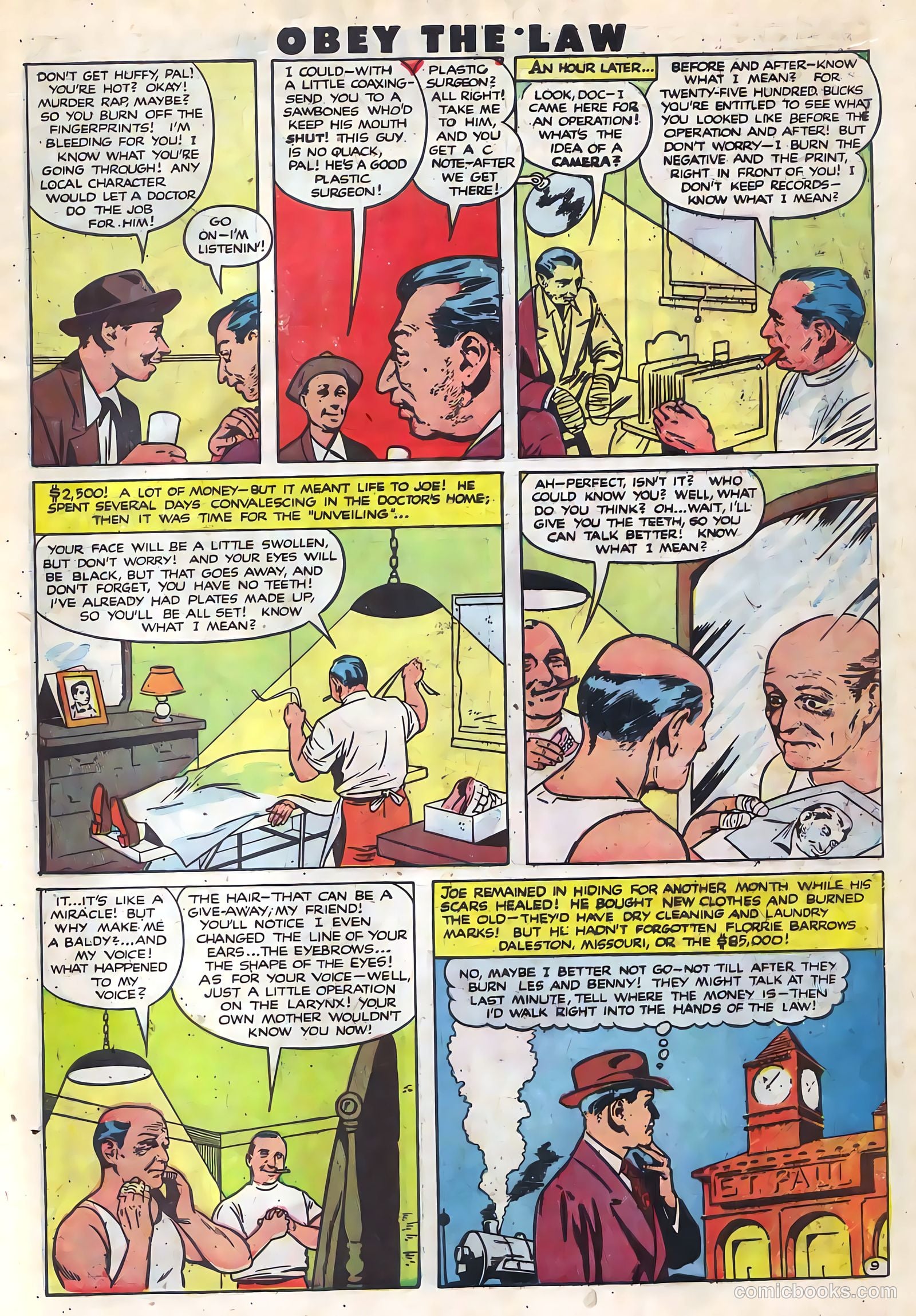 Crime and Punishment #36 (1951) — page 10