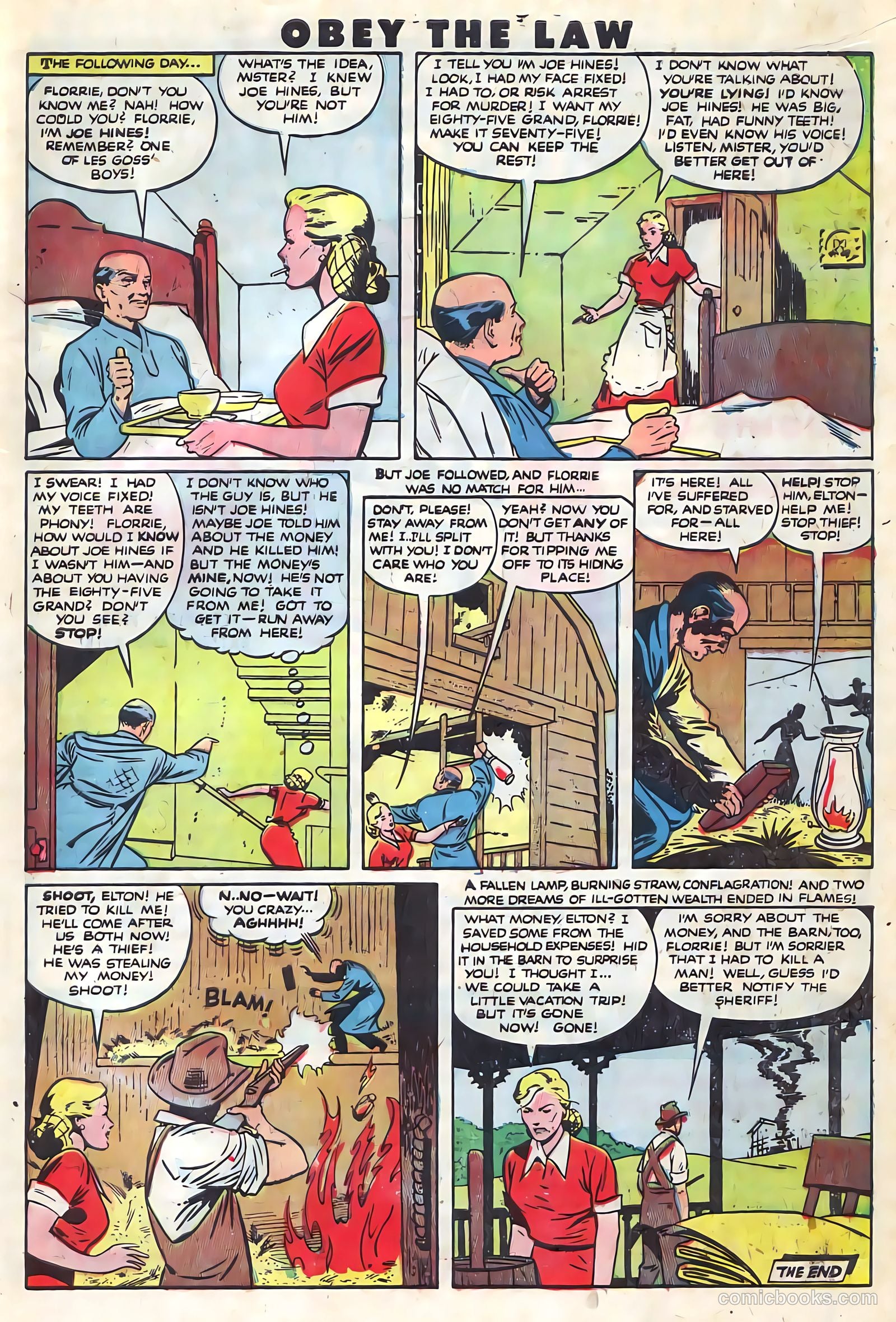 Crime and Punishment #36 (1951) — page 12