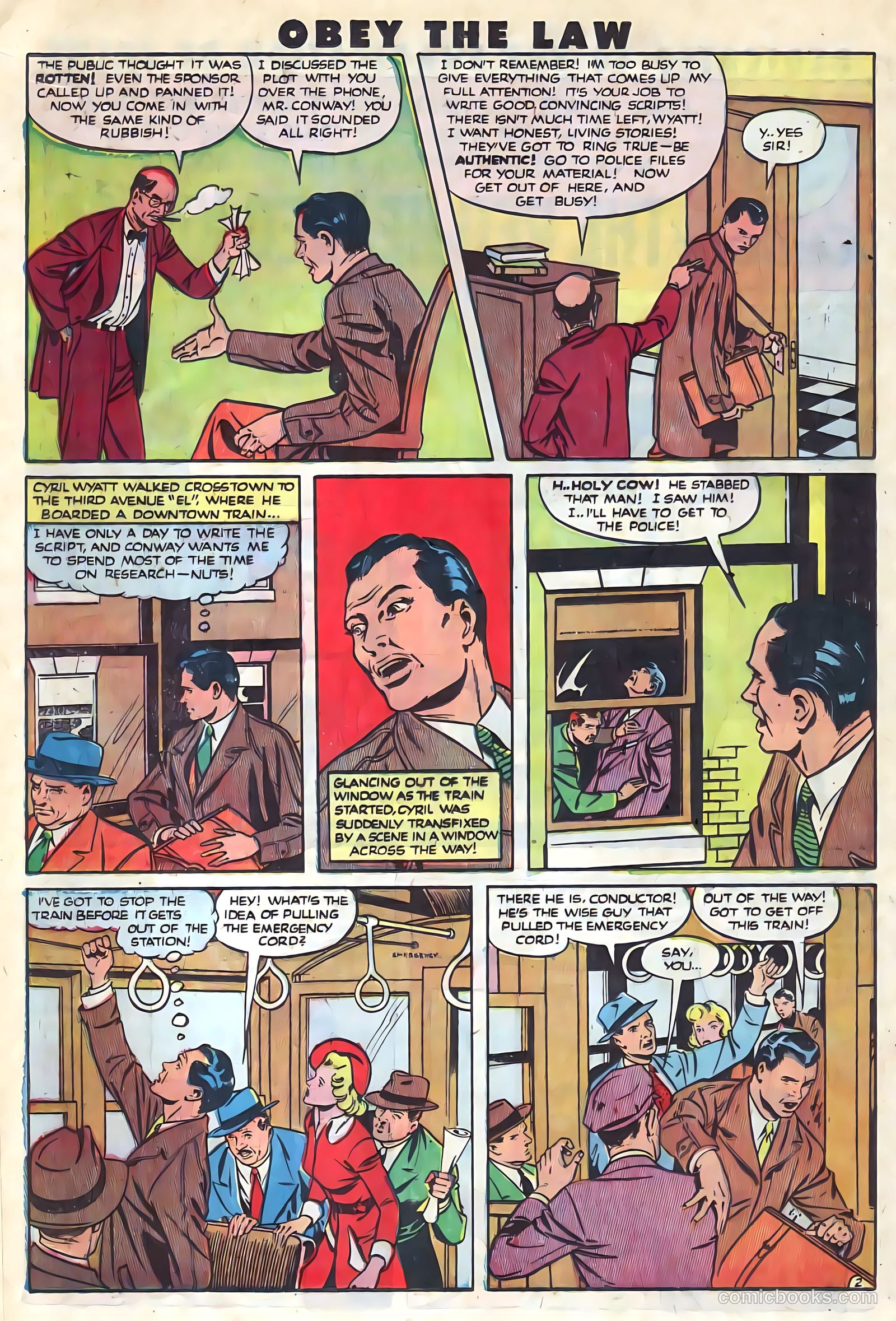 Crime and Punishment #36 (1951) — page 15