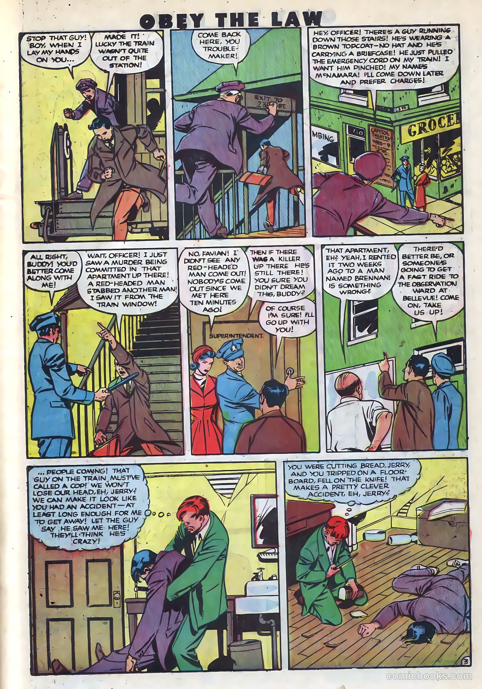 Crime and Punishment #36 (1951) — page 16