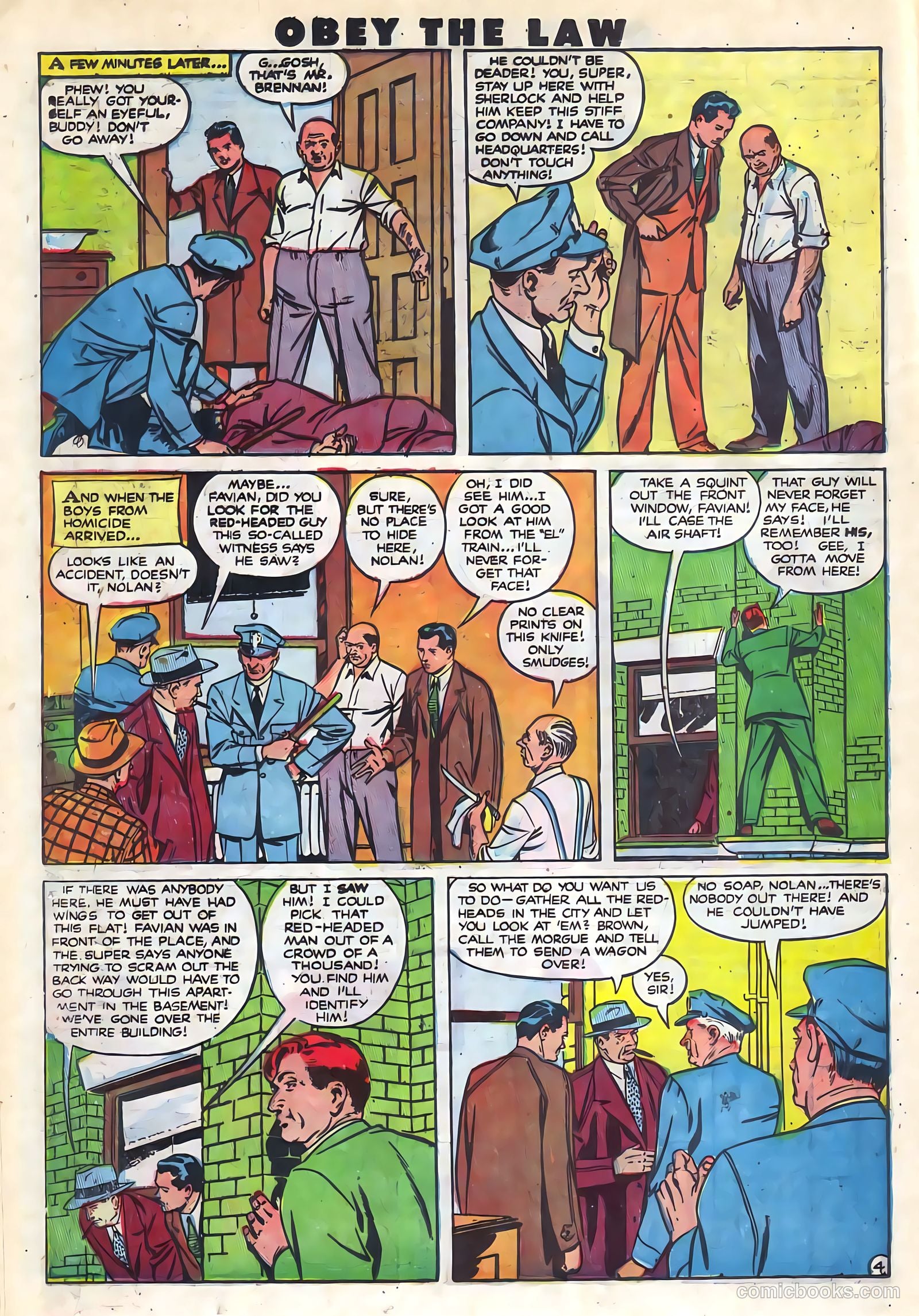 Crime and Punishment #36 (1951) — page 17
