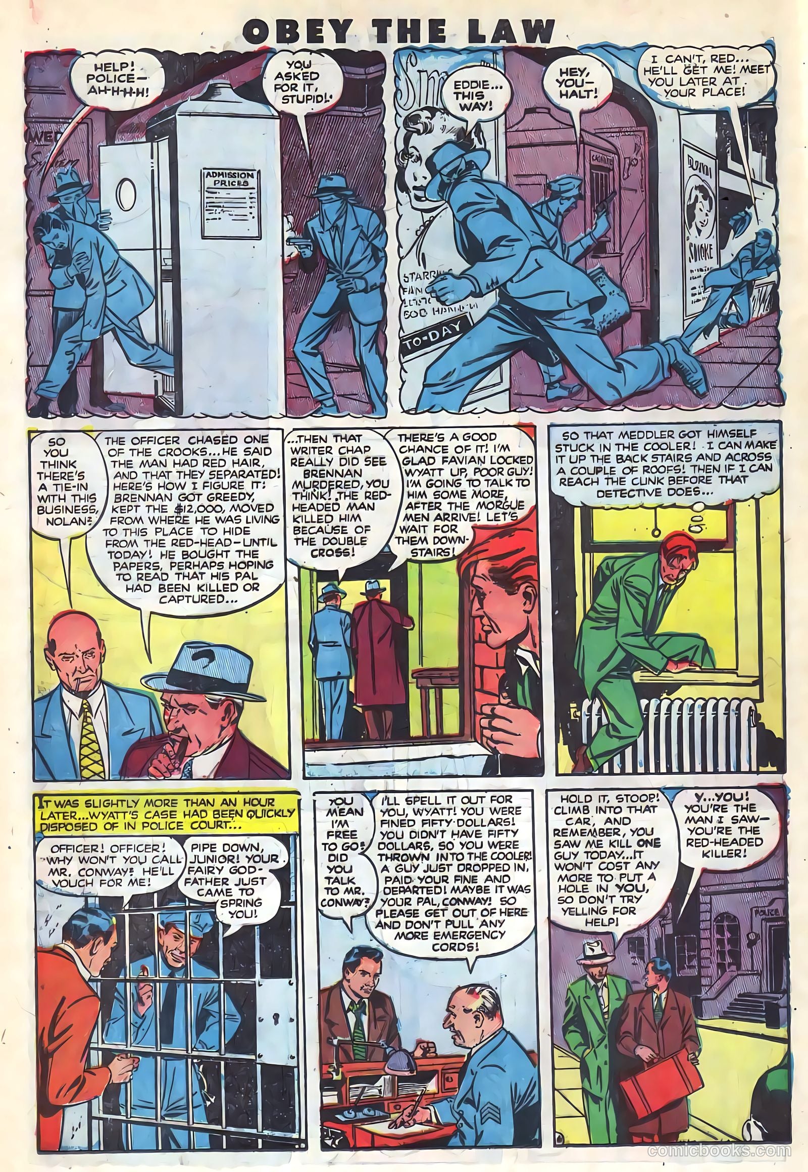 Crime and Punishment #36 (1951) — page 19