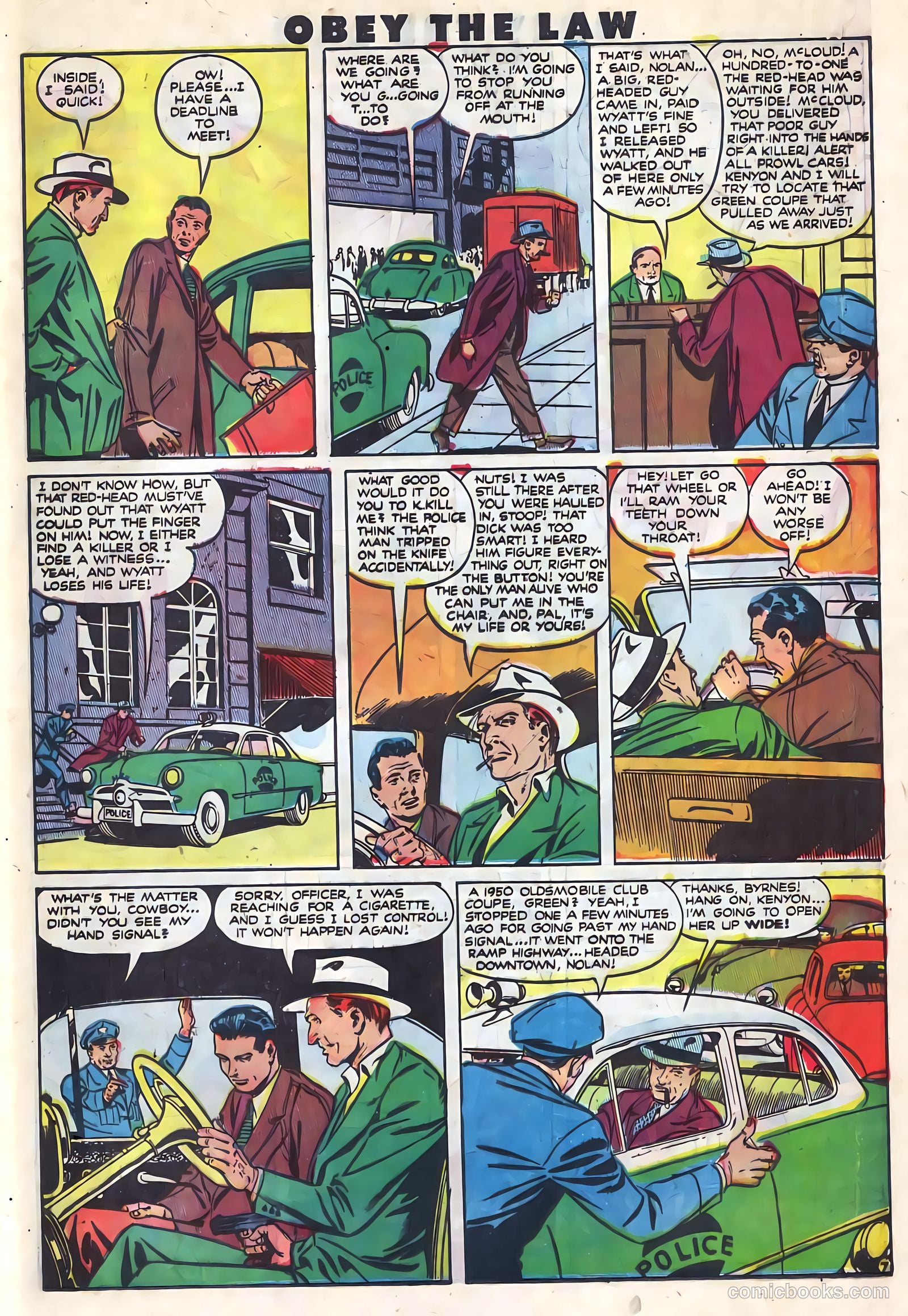 Crime and Punishment #36 (1951) — page 20