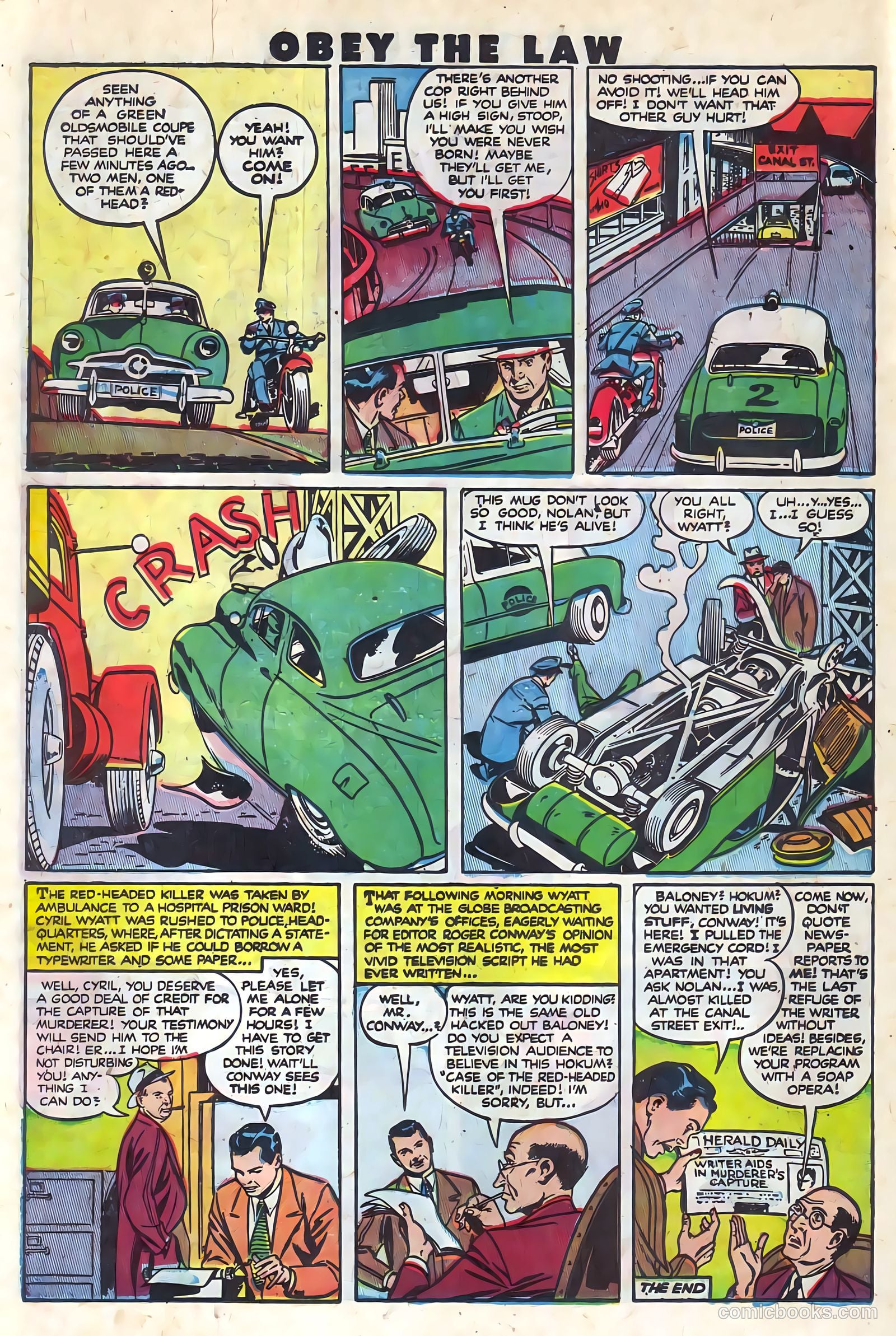 Crime and Punishment #36 (1951) — page 21