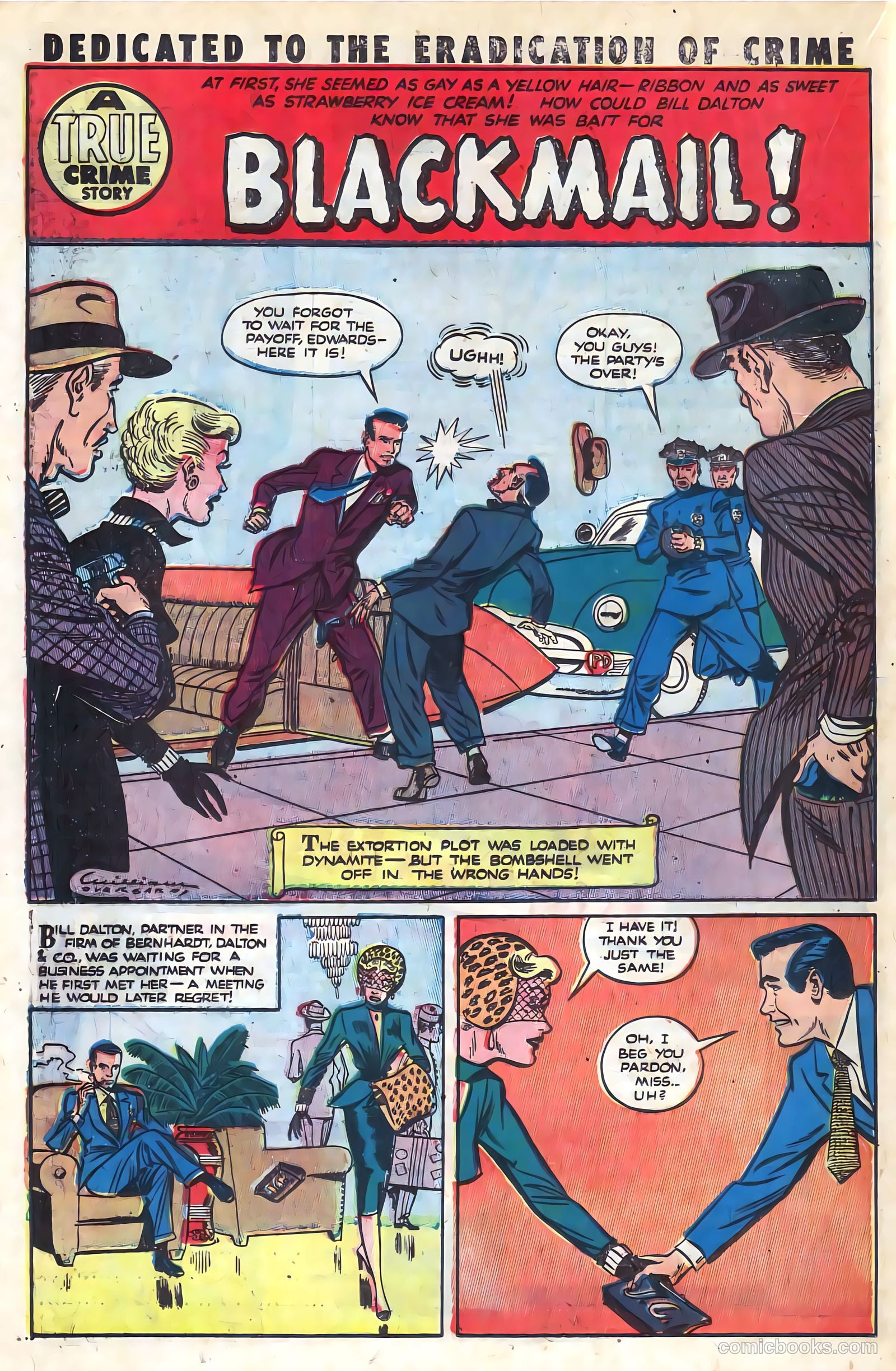 Crime and Punishment #36 (1951) — page 27