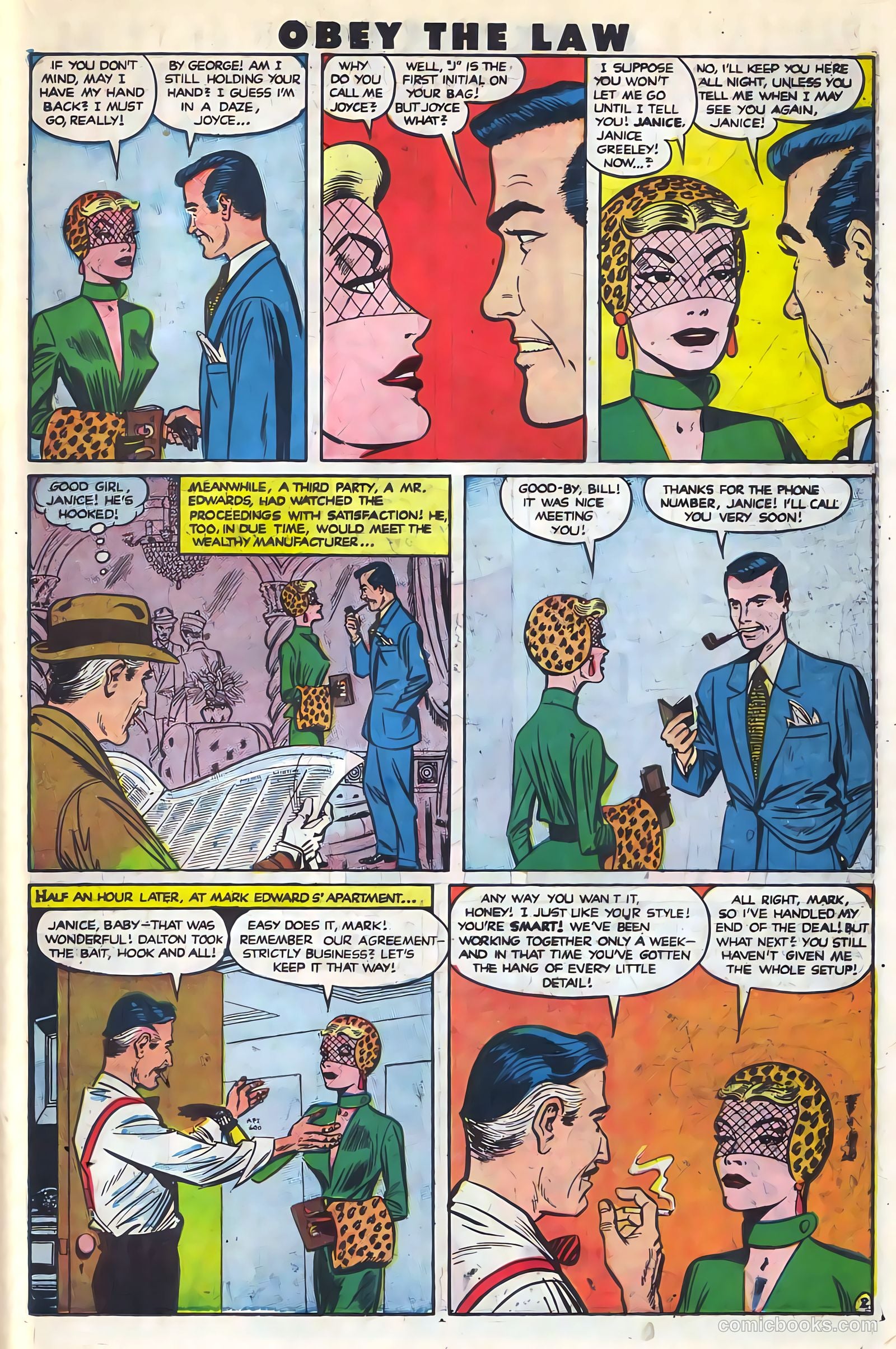 Crime and Punishment #36 (1951) — page 28