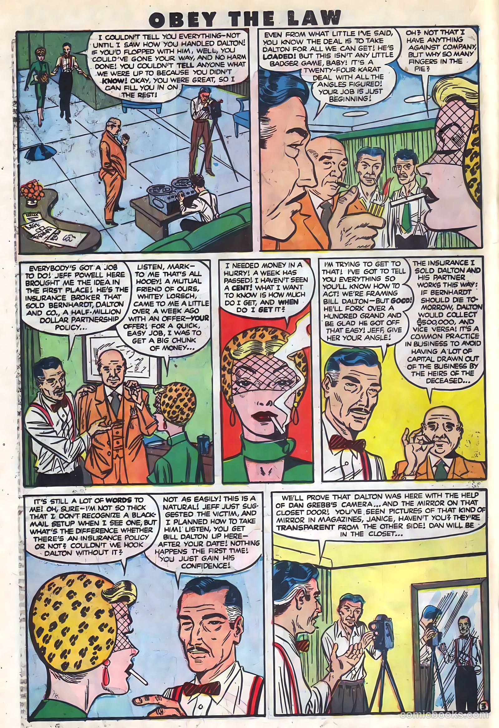 Crime and Punishment #36 (1951) — page 29
