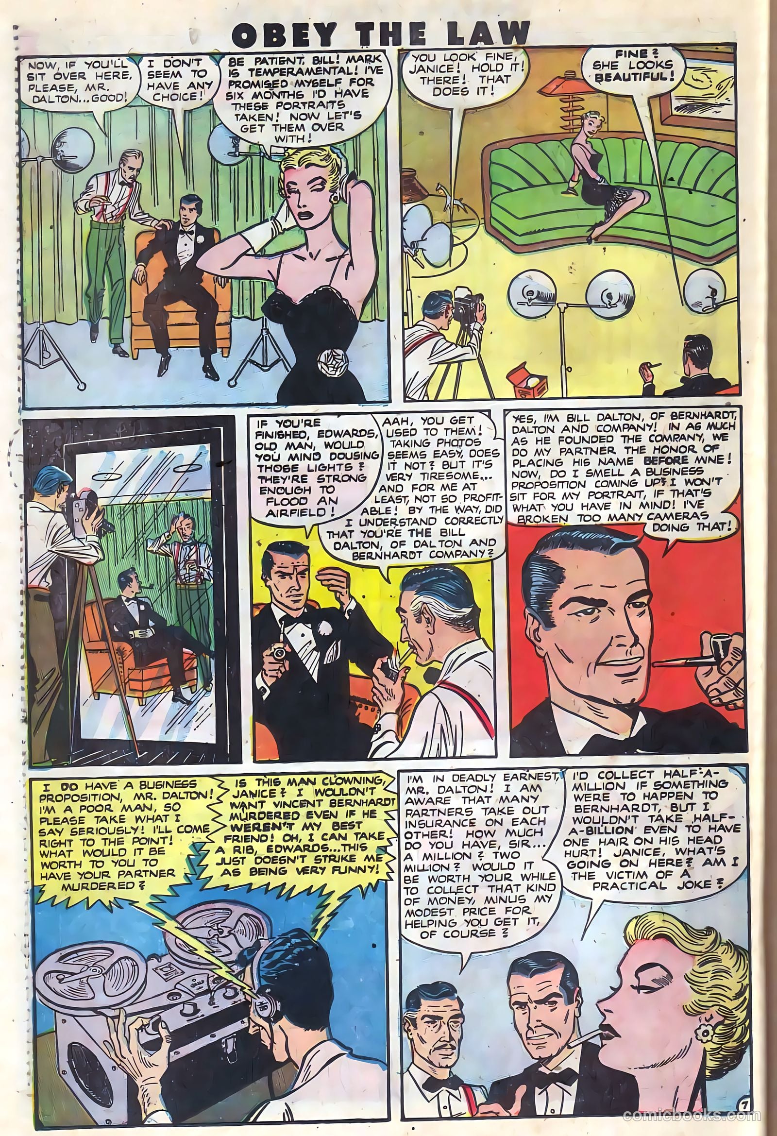 Crime and Punishment #36 (1951) — page 33