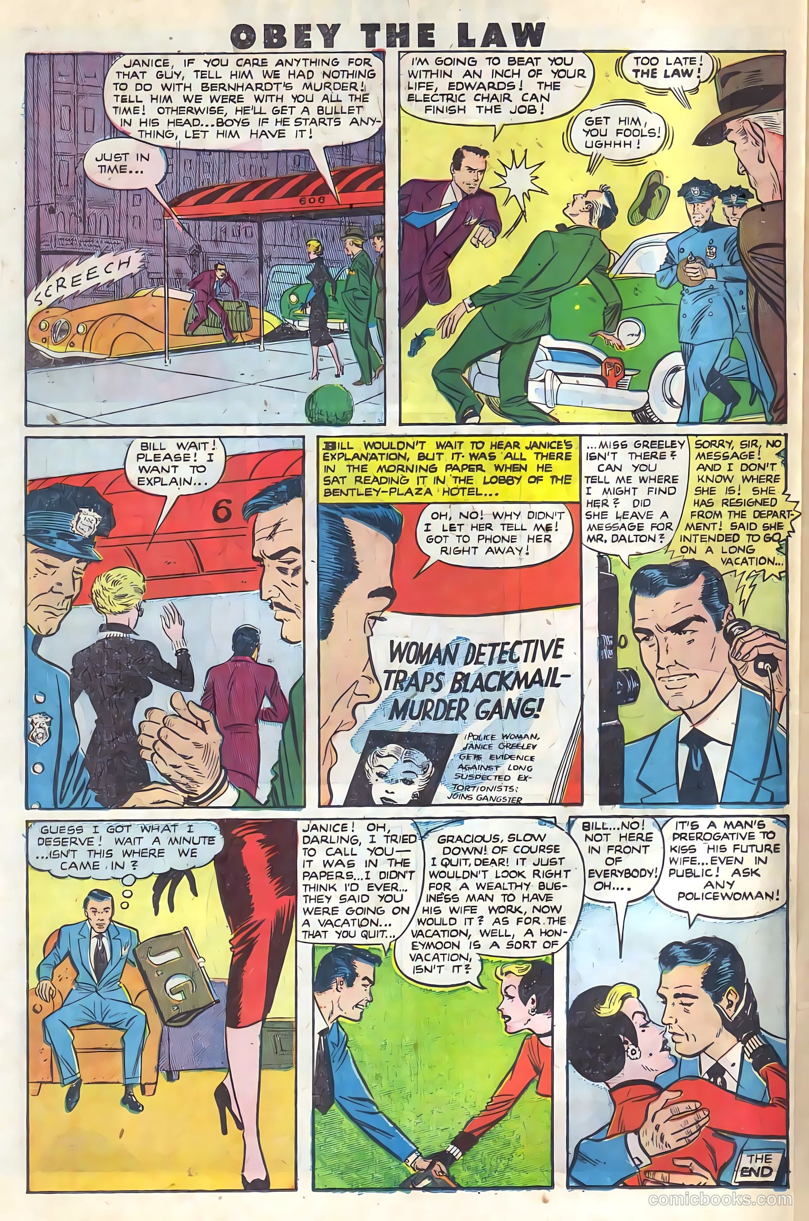 Crime and Punishment #36 (1951) — page 37