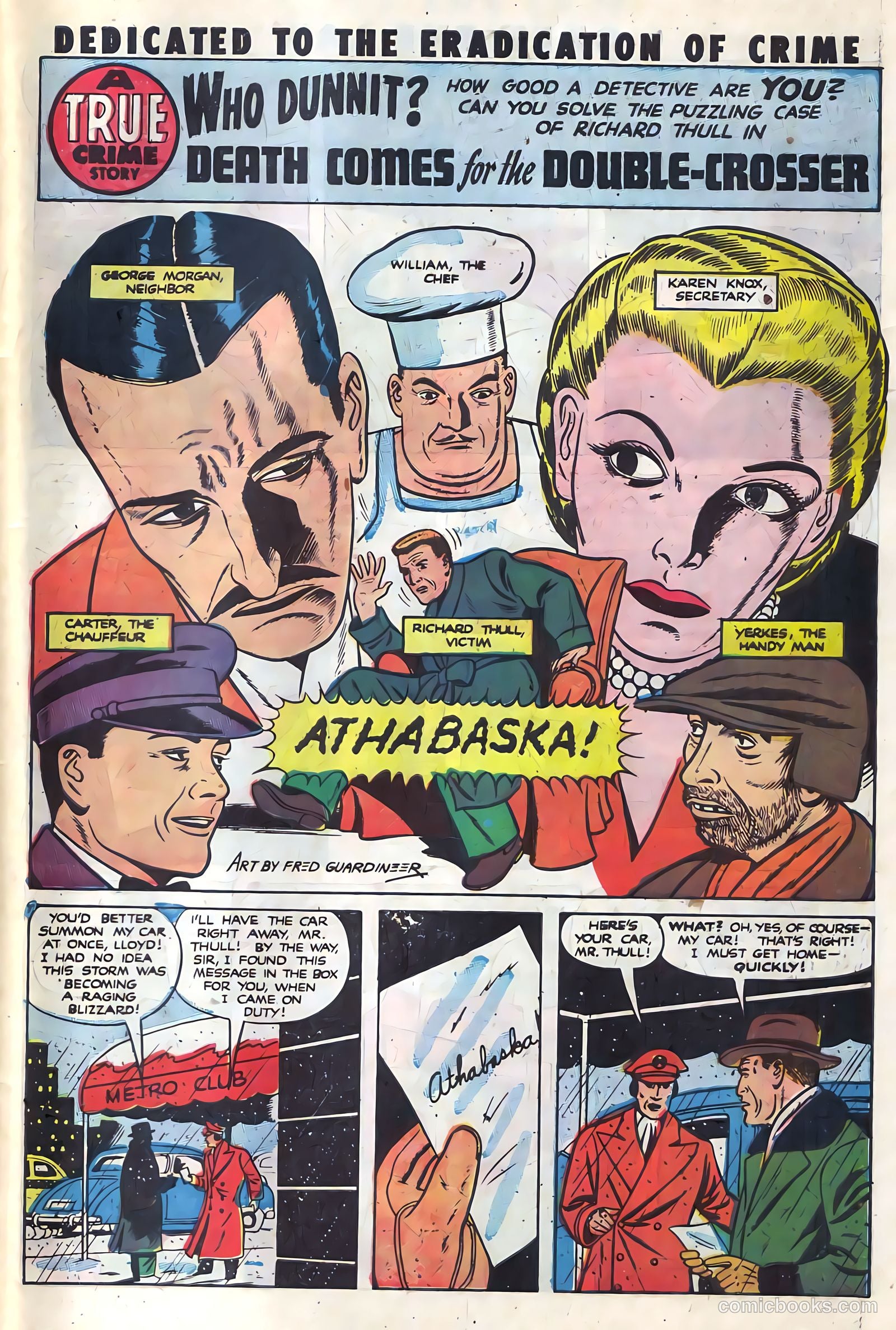 Crime and Punishment #36 (1951) — page 40