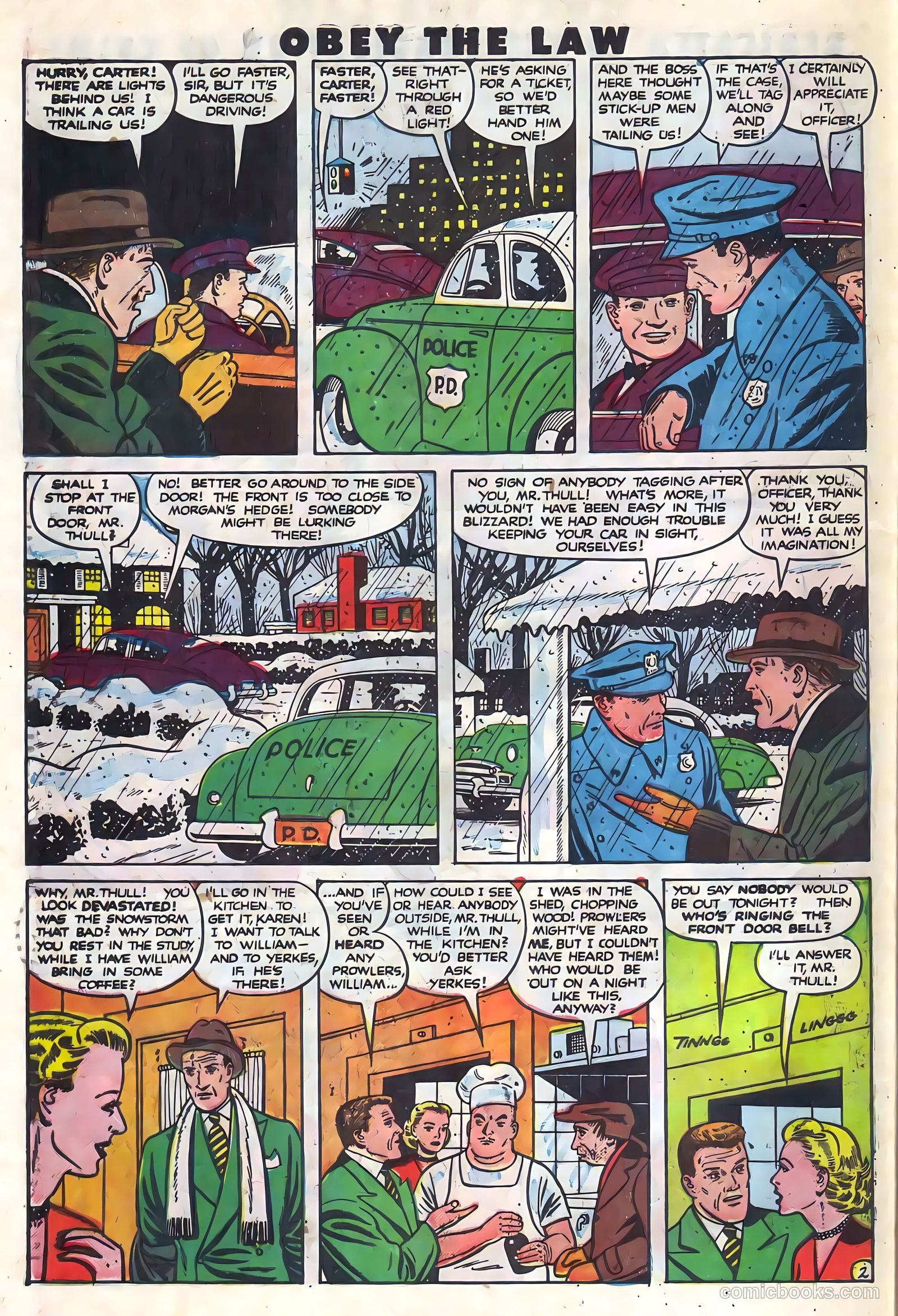 Crime and Punishment #36 (1951) — page 41