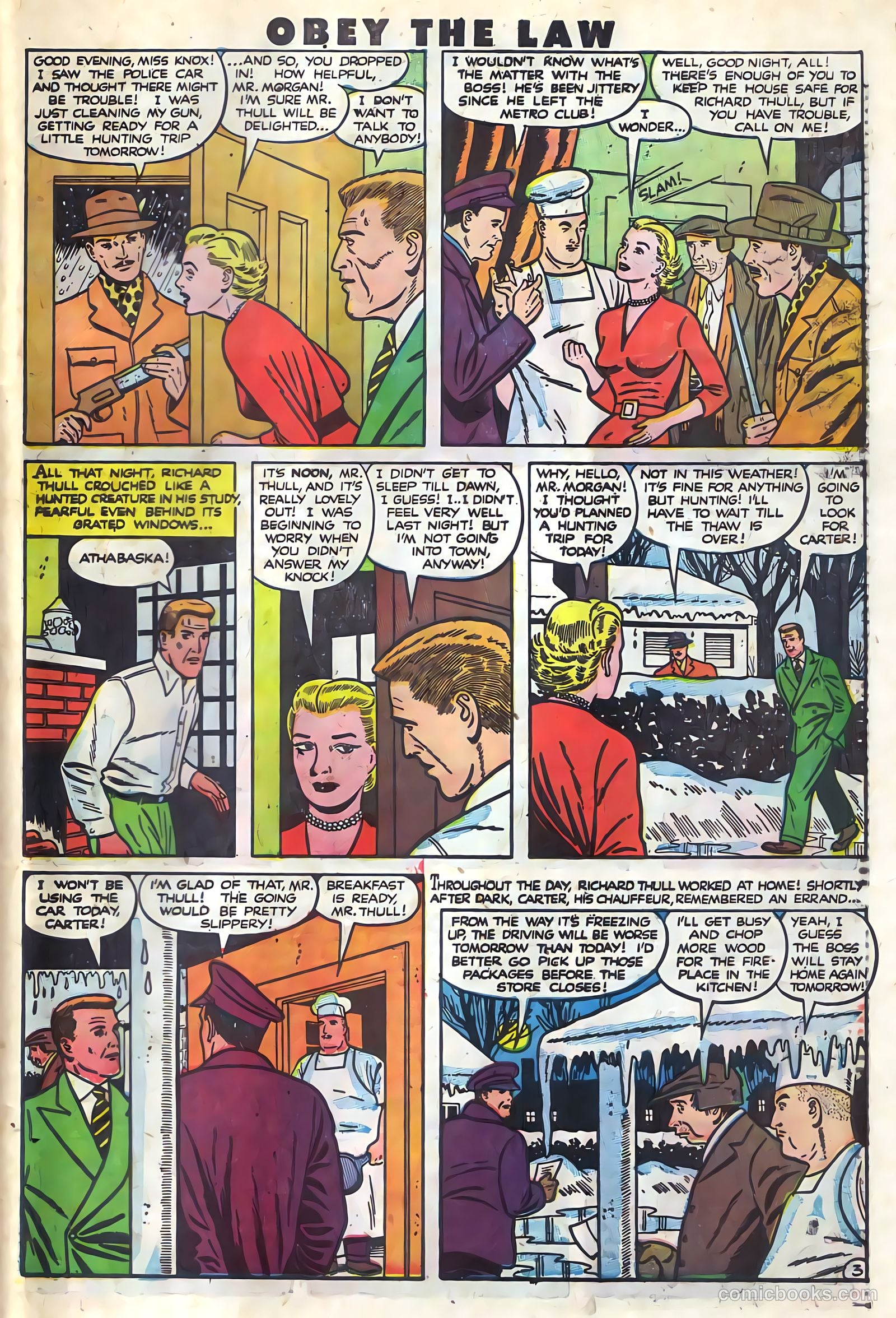 Crime and Punishment #36 (1951) — page 42