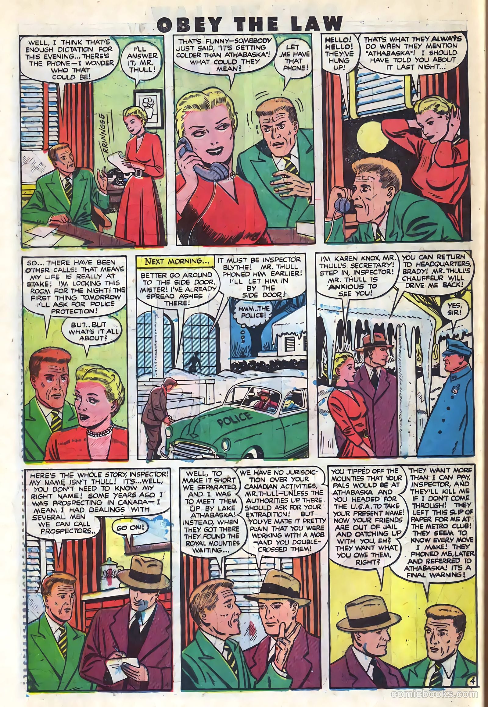 Crime and Punishment #36 (1951) — page 43