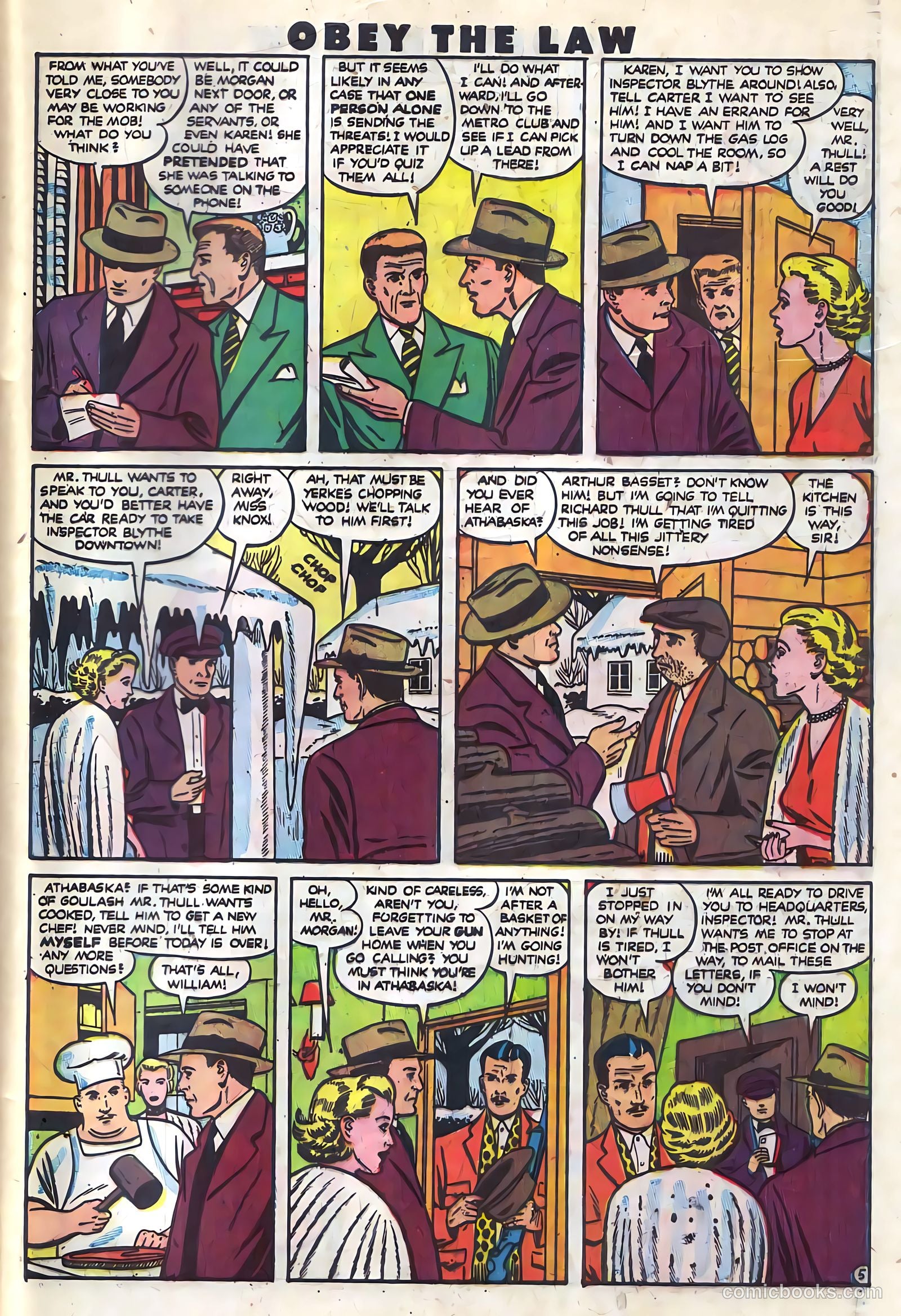 Crime and Punishment #36 (1951) — page 44