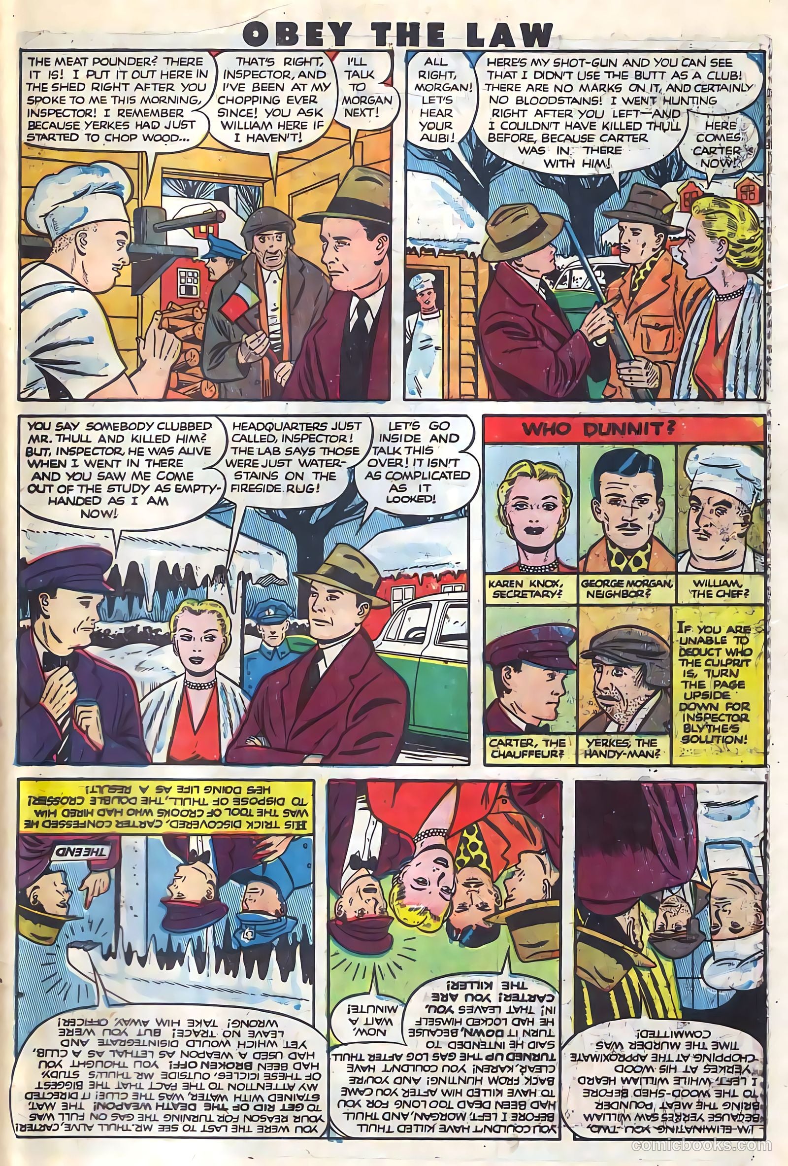 Crime and Punishment #36 (1951) — page 46