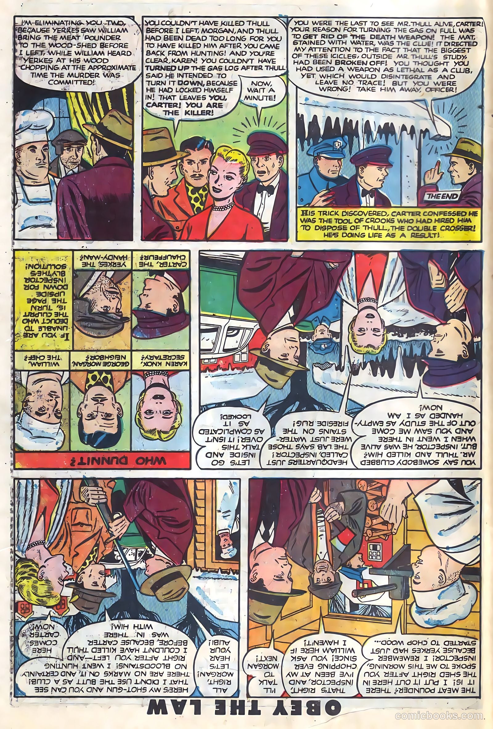 Crime and Punishment #36 (1951) — page 47