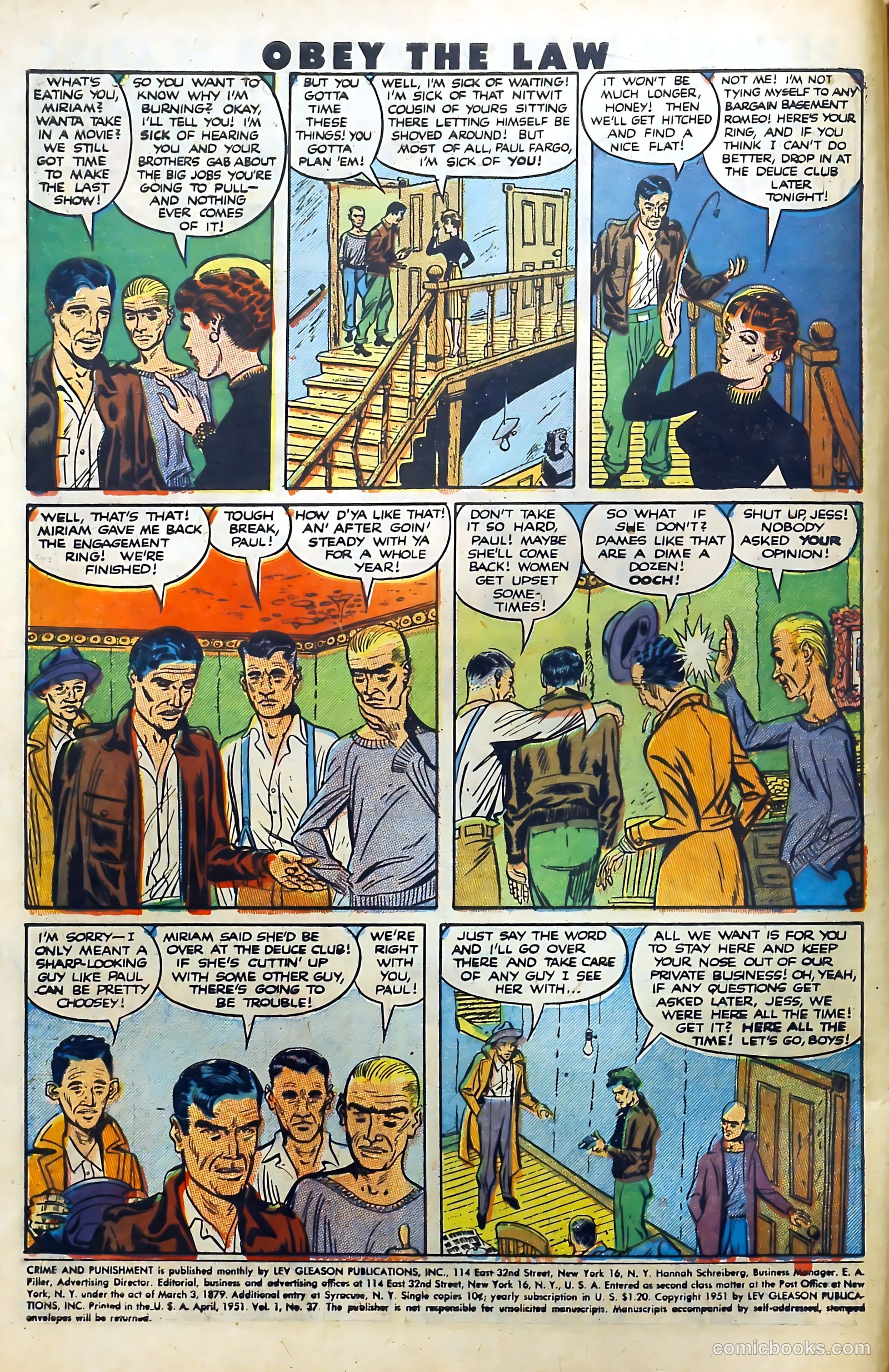 Crime and Punishment #37 (1951) — page 4 of 53