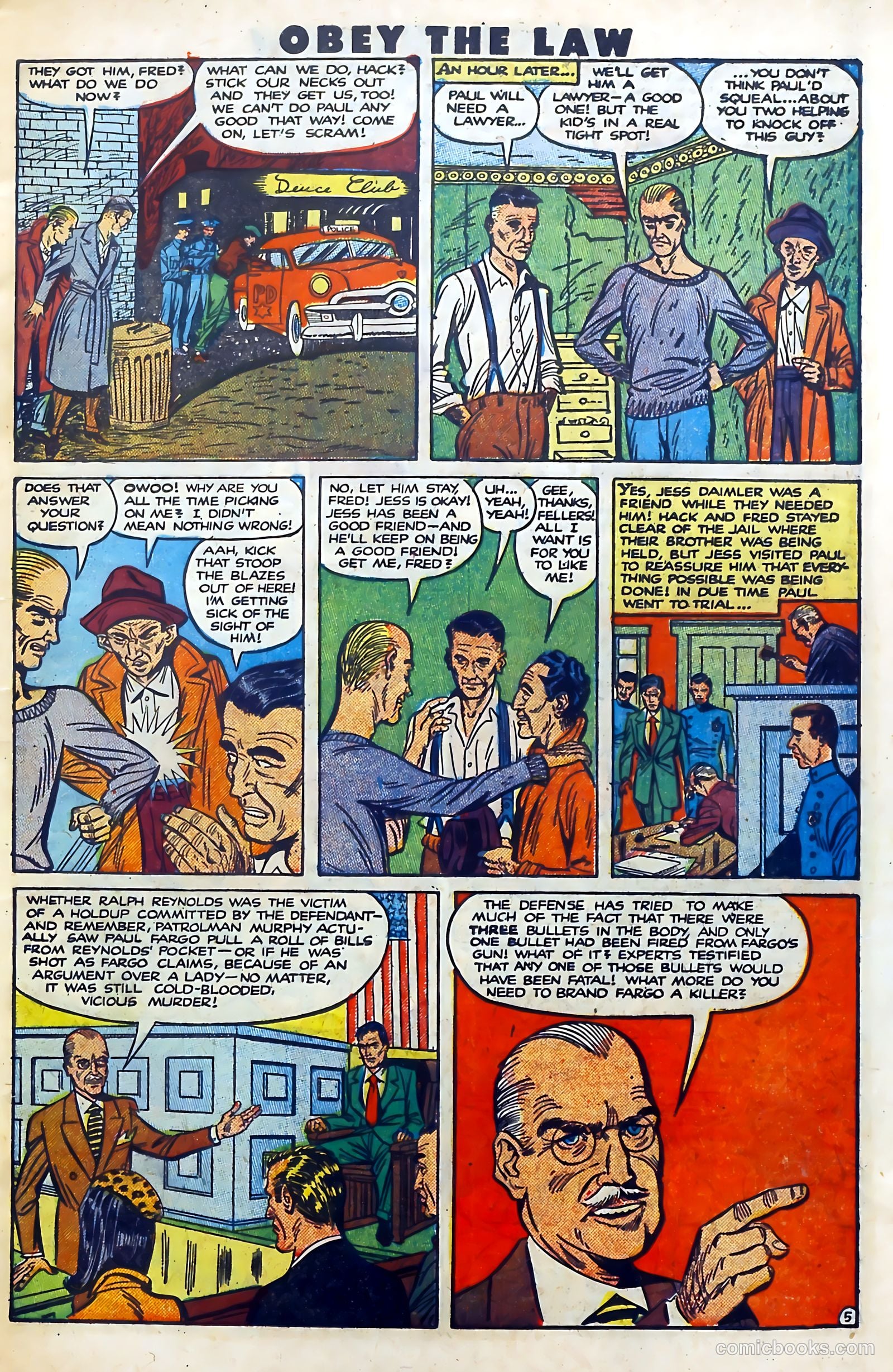 Crime and Punishment #37 (1951) — page 7 of 53