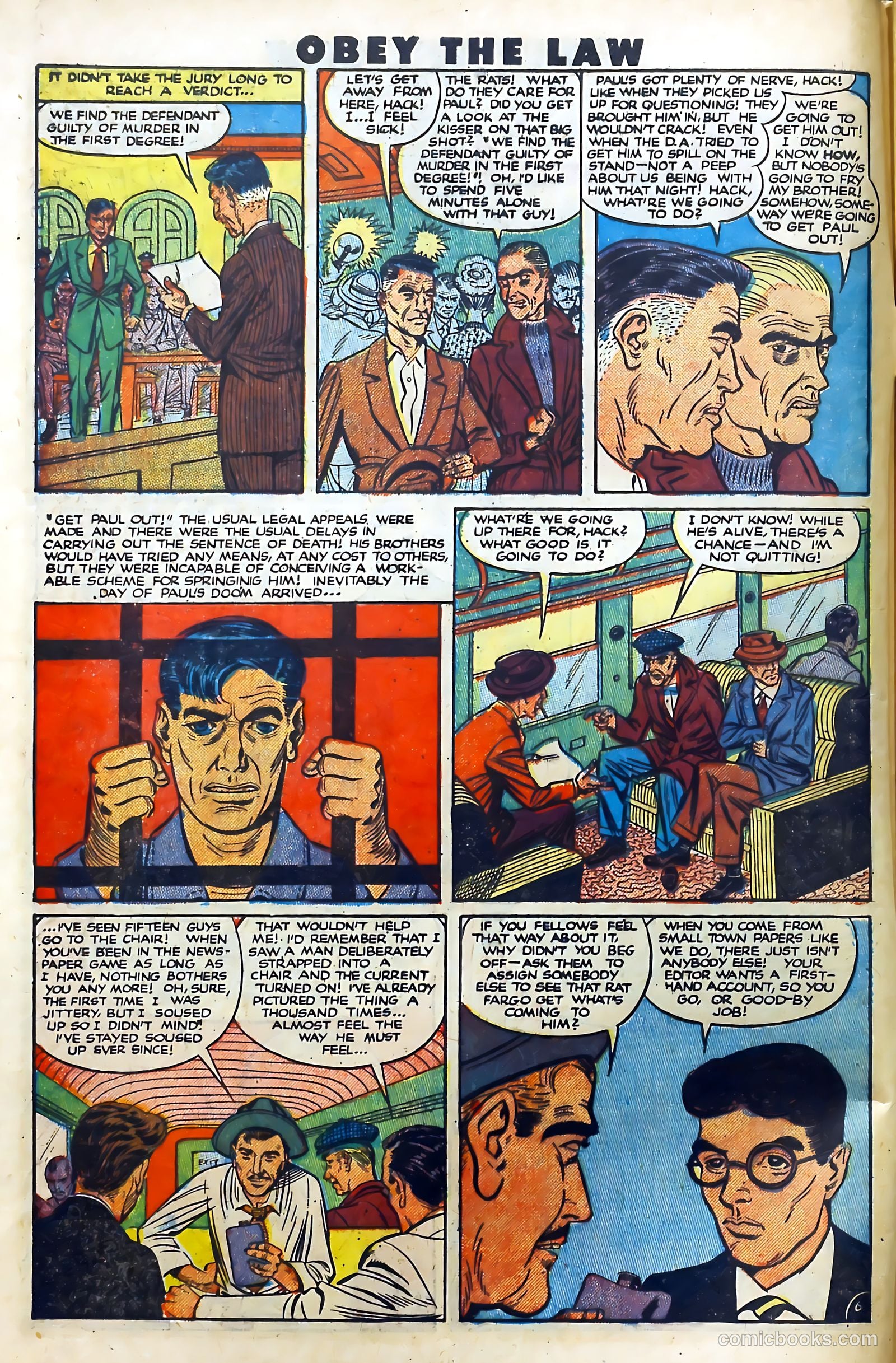 Crime and Punishment #37 (1951) — page 8 of 53
