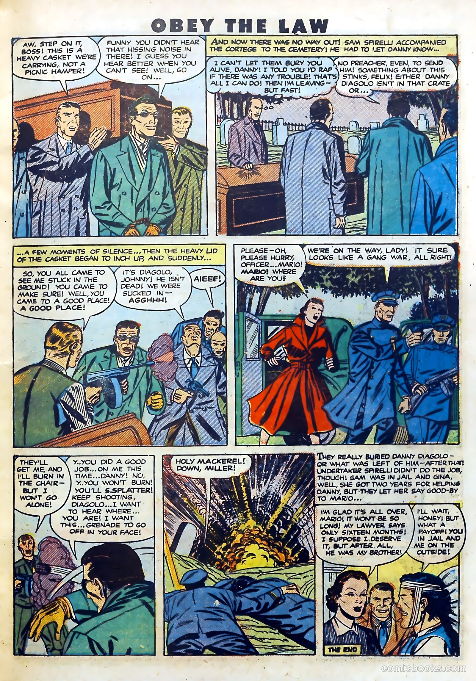 Crime and Punishment #37 (1951) — page 23 of 53