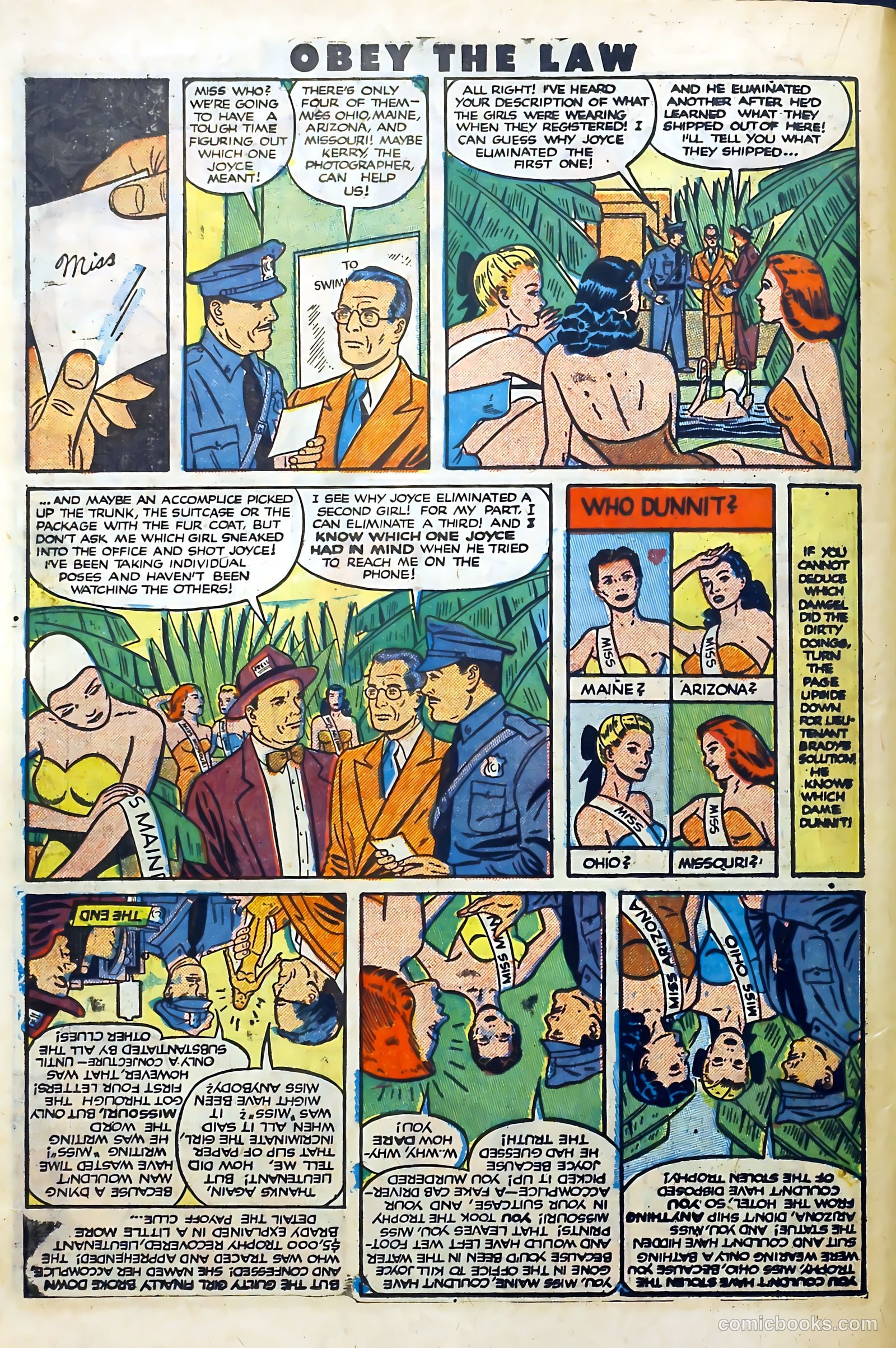Crime and Punishment #37 (1951) — page 34 of 53