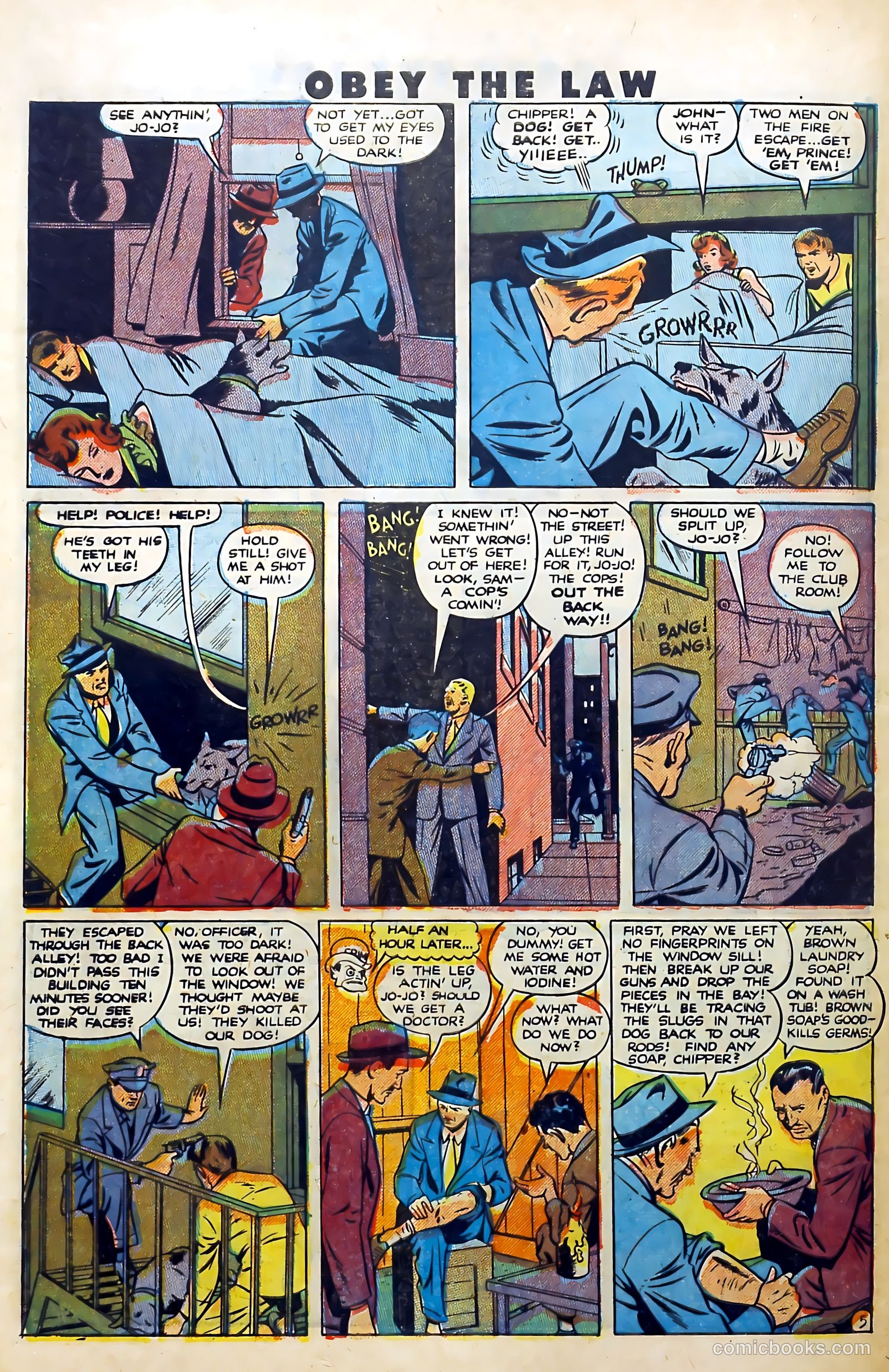 Crime and Punishment #37 (1951) — page 40 of 53