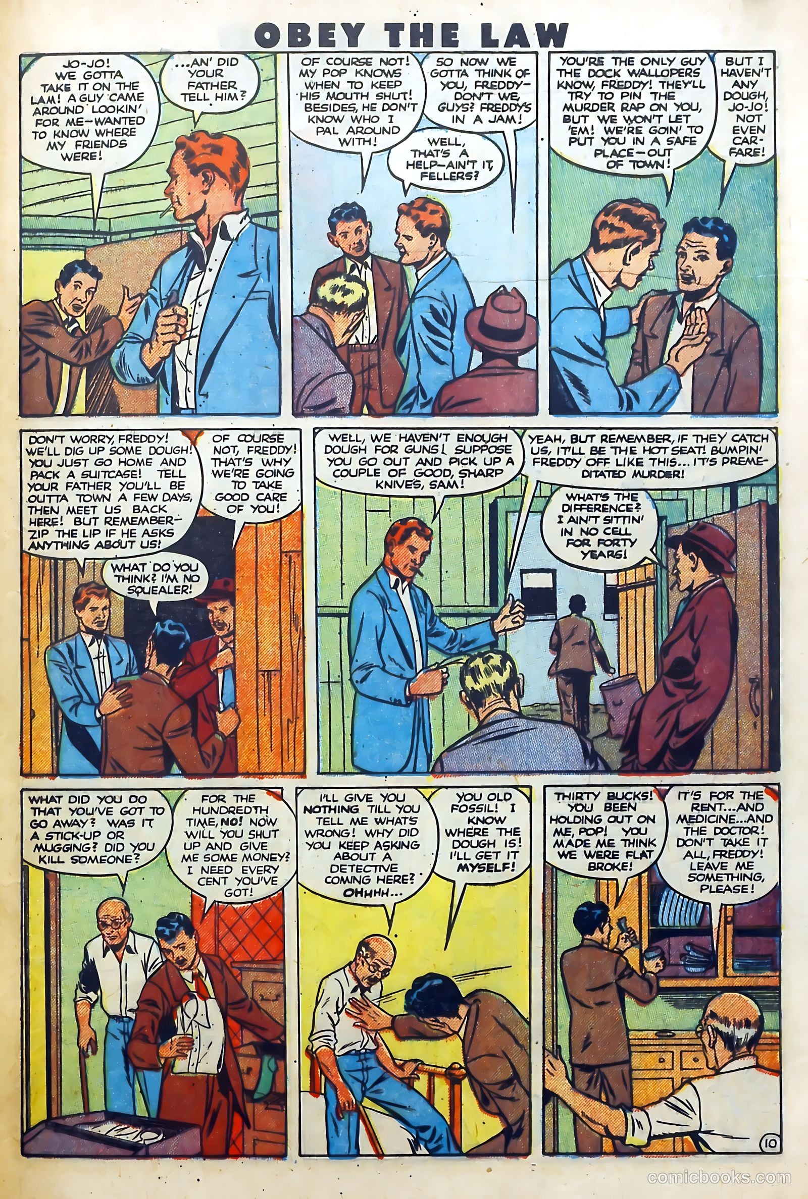 Crime and Punishment #37 (1951) — page 45 of 53