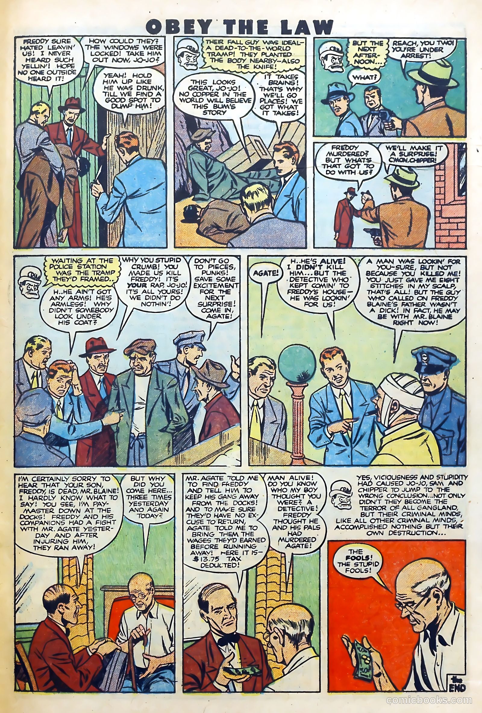 Crime and Punishment #37 (1951) — page 47 of 53