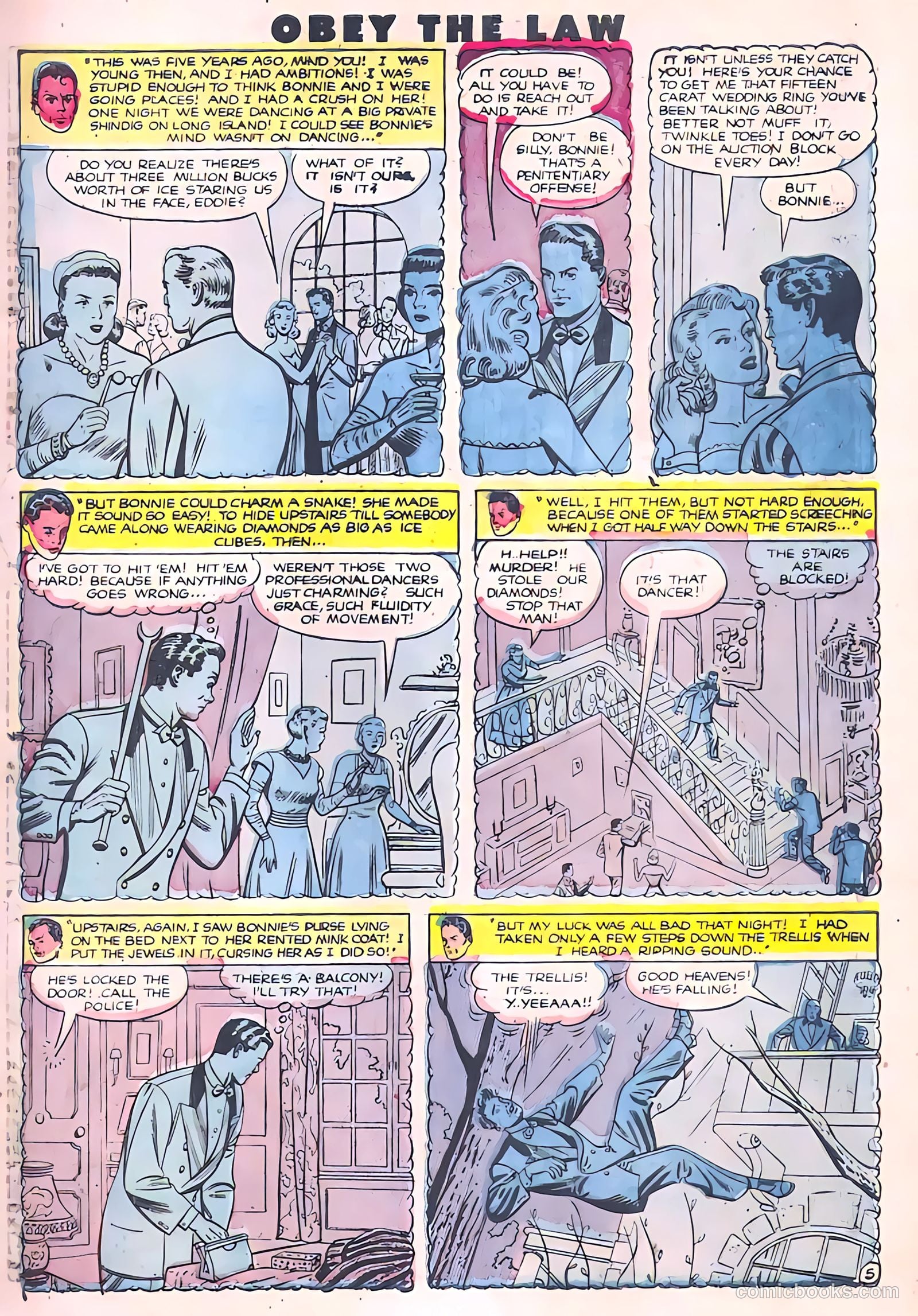 Crime and Punishment #38 (1951) — page 7