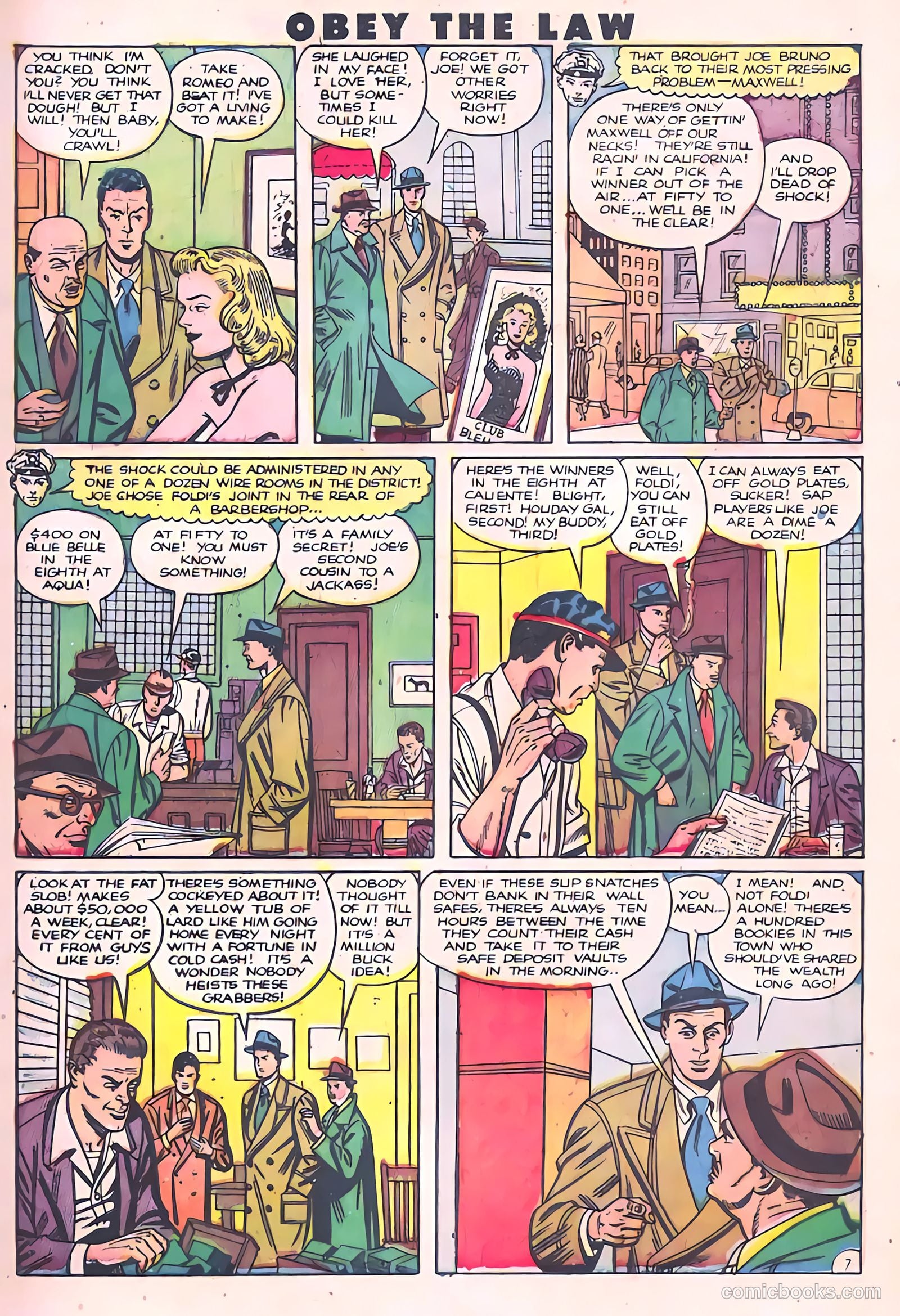 Crime and Punishment #38 (1951) — page 9