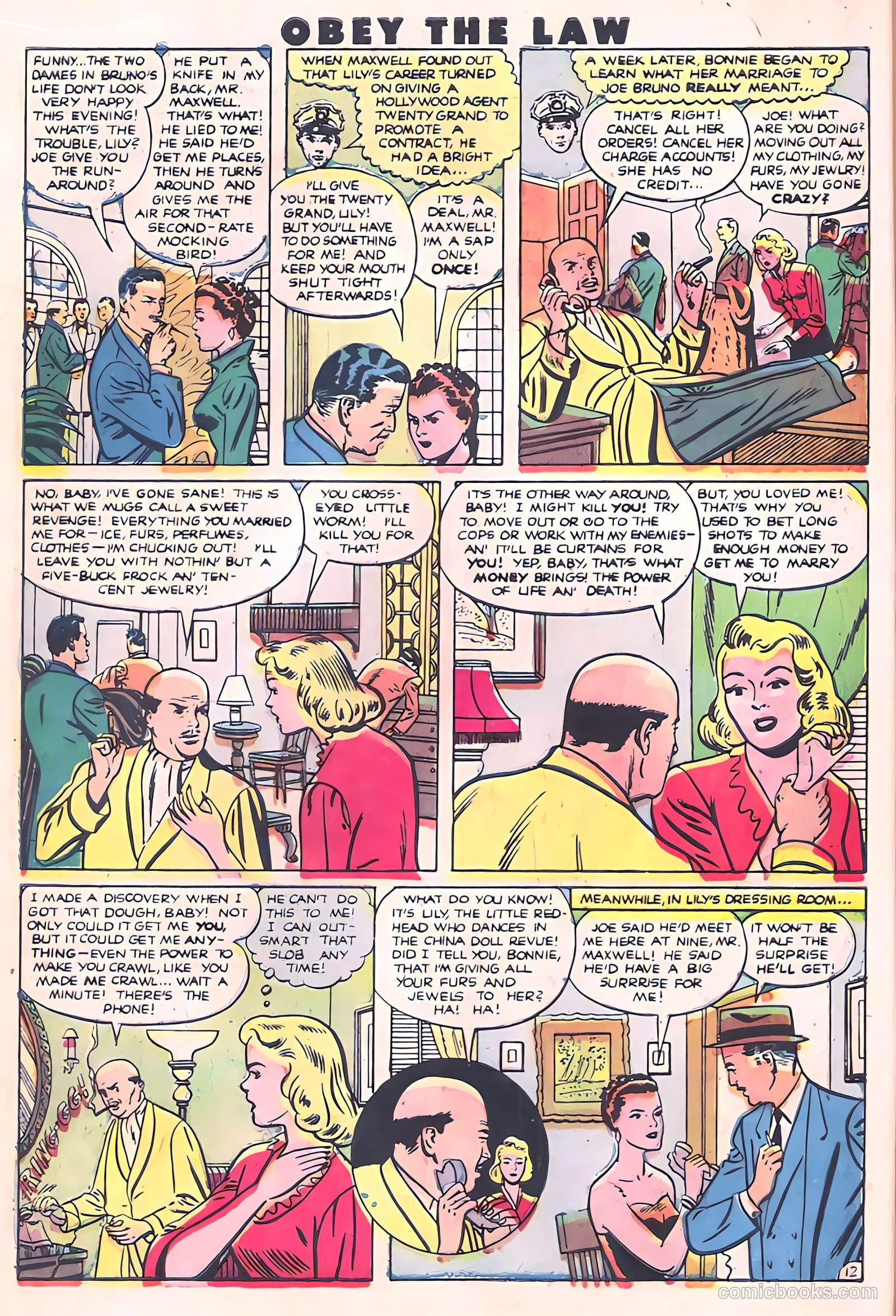 Crime and Punishment #38 (1951) — page 14