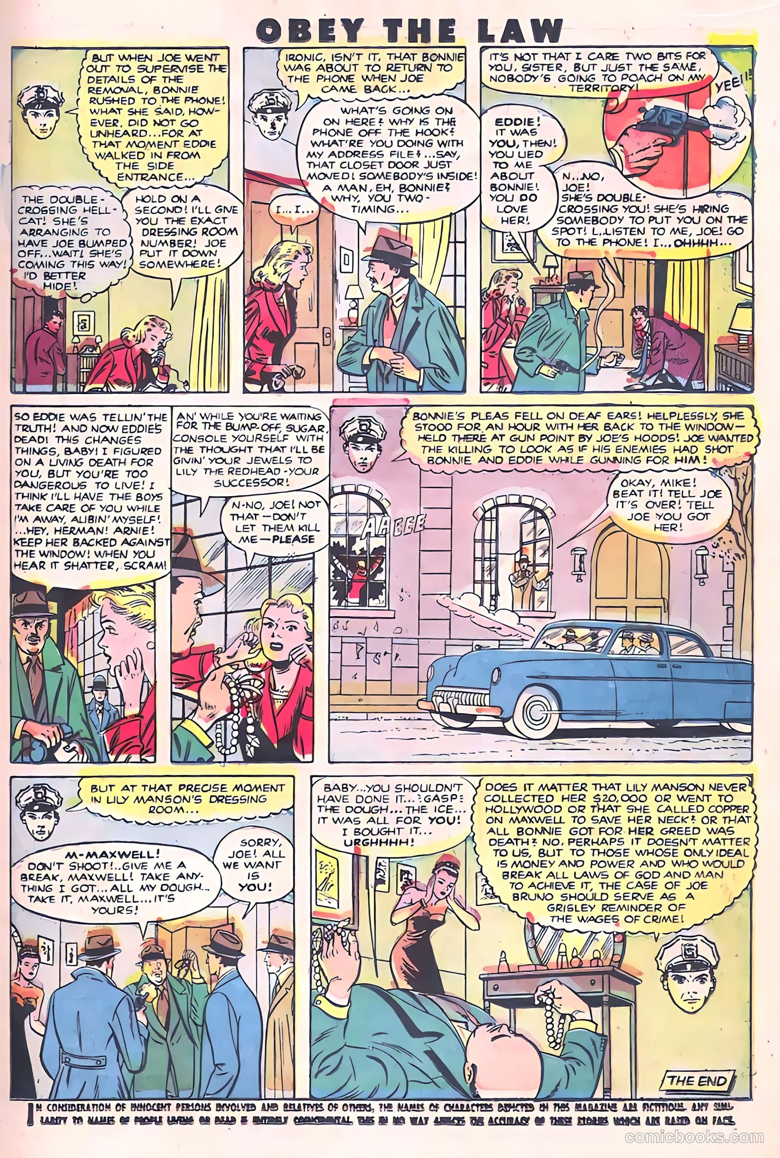 Crime and Punishment #38 (1951) — page 15