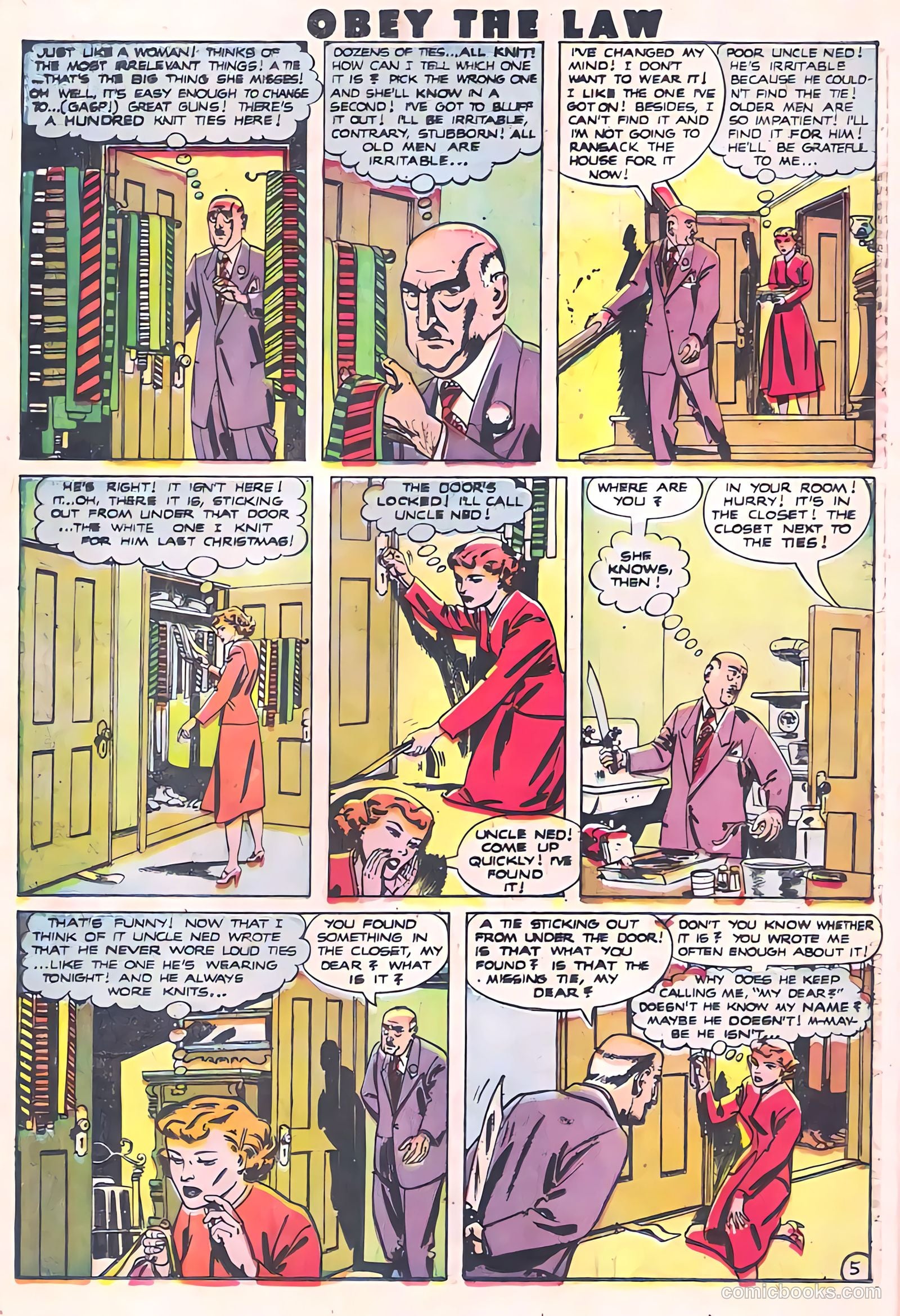 Crime and Punishment #38 (1951) — page 22