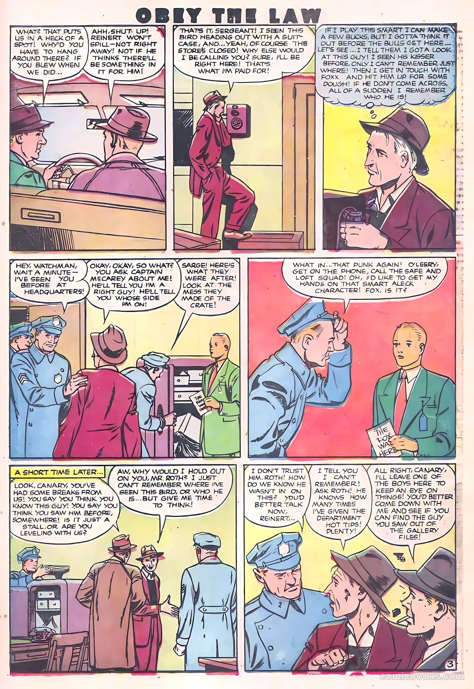 Crime and Punishment #38 (1951) — page 31