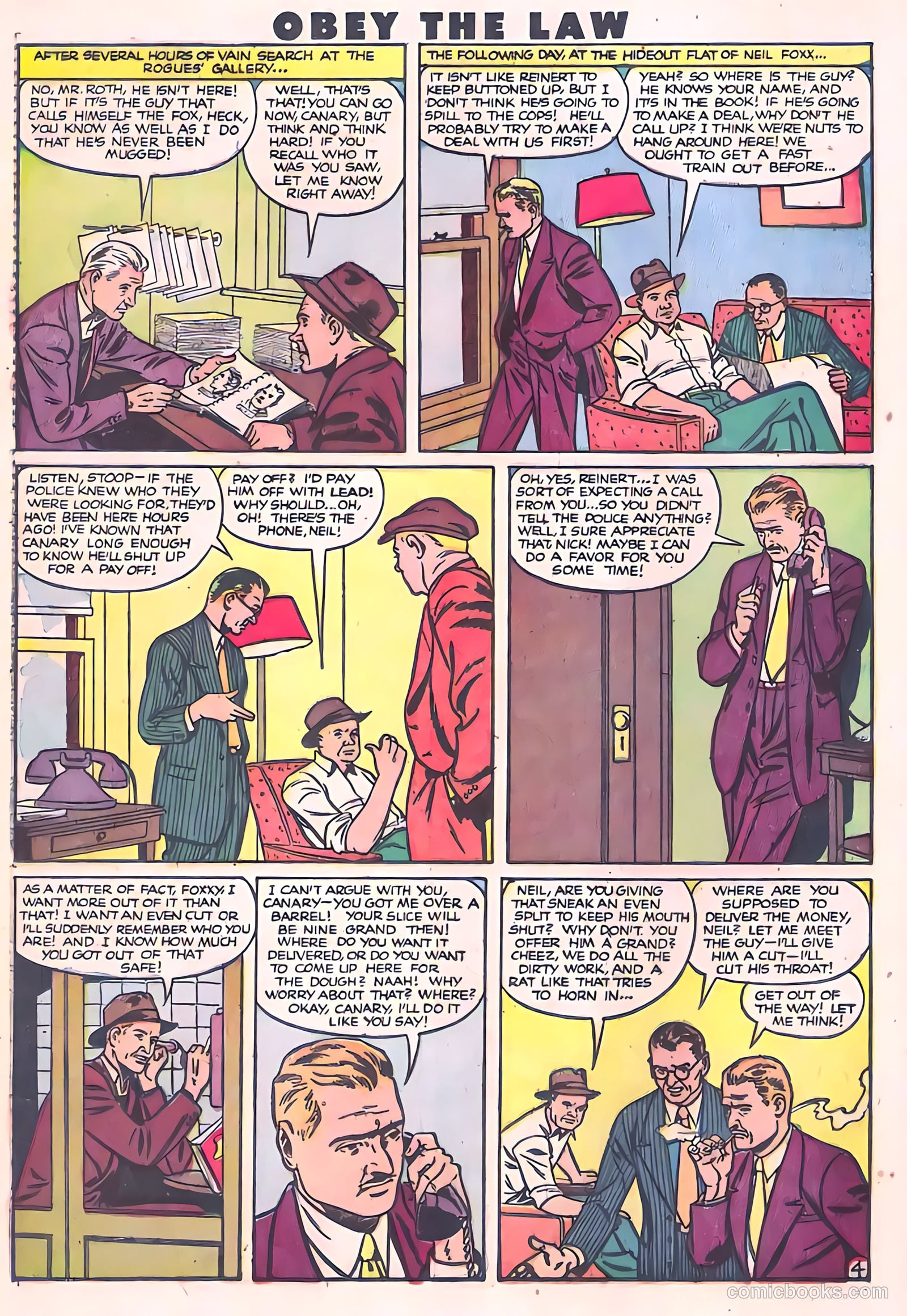 Crime and Punishment #38 (1951) — page 32