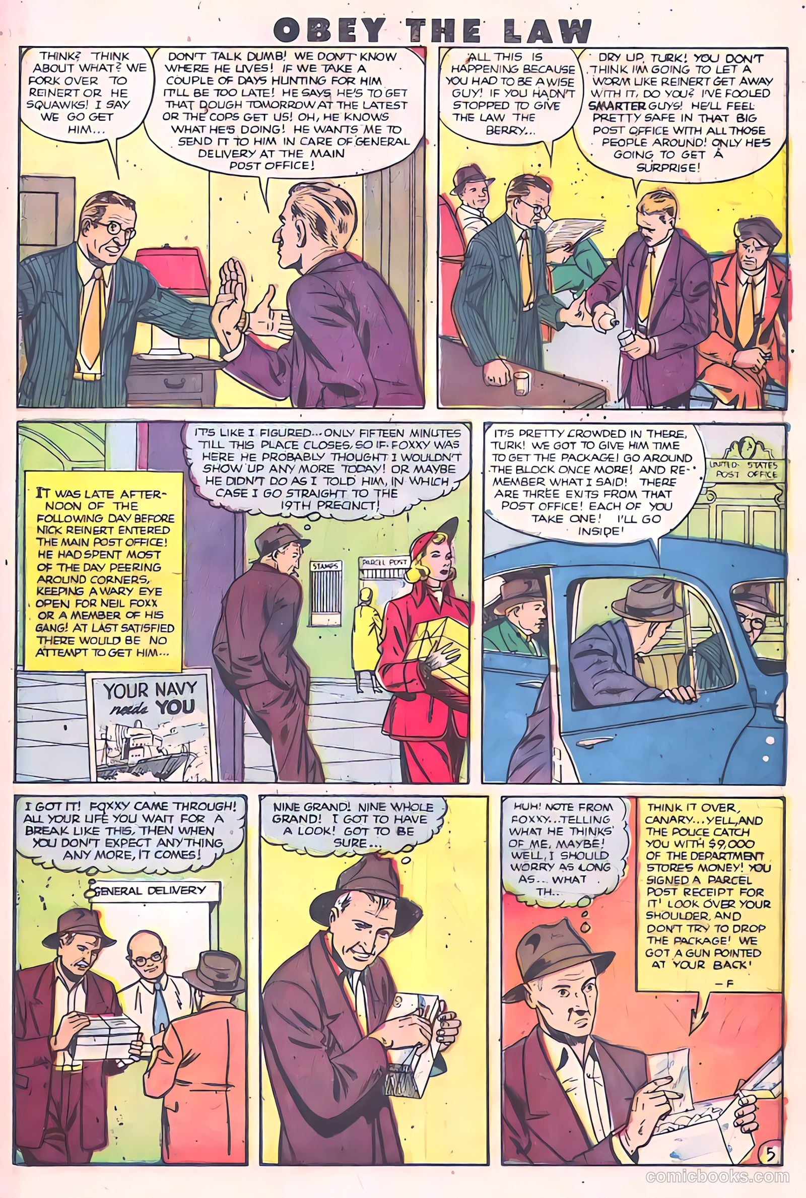 Crime and Punishment #38 (1951) — page 33