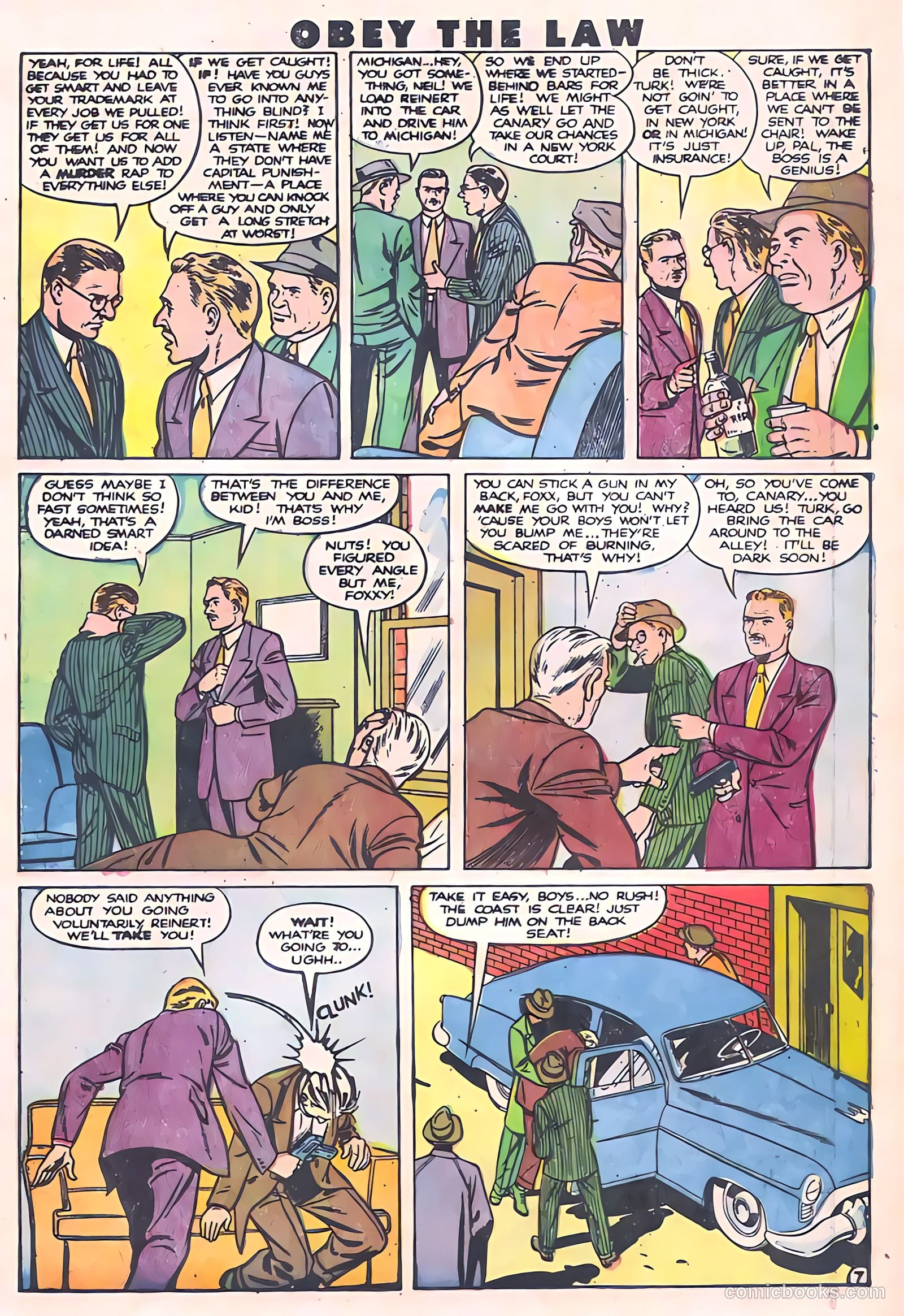 Crime and Punishment #38 (1951) — page 35