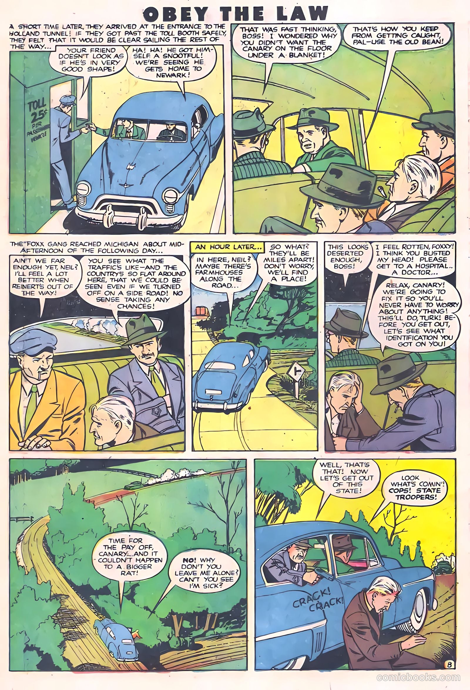 Crime and Punishment #38 (1951) — page 36