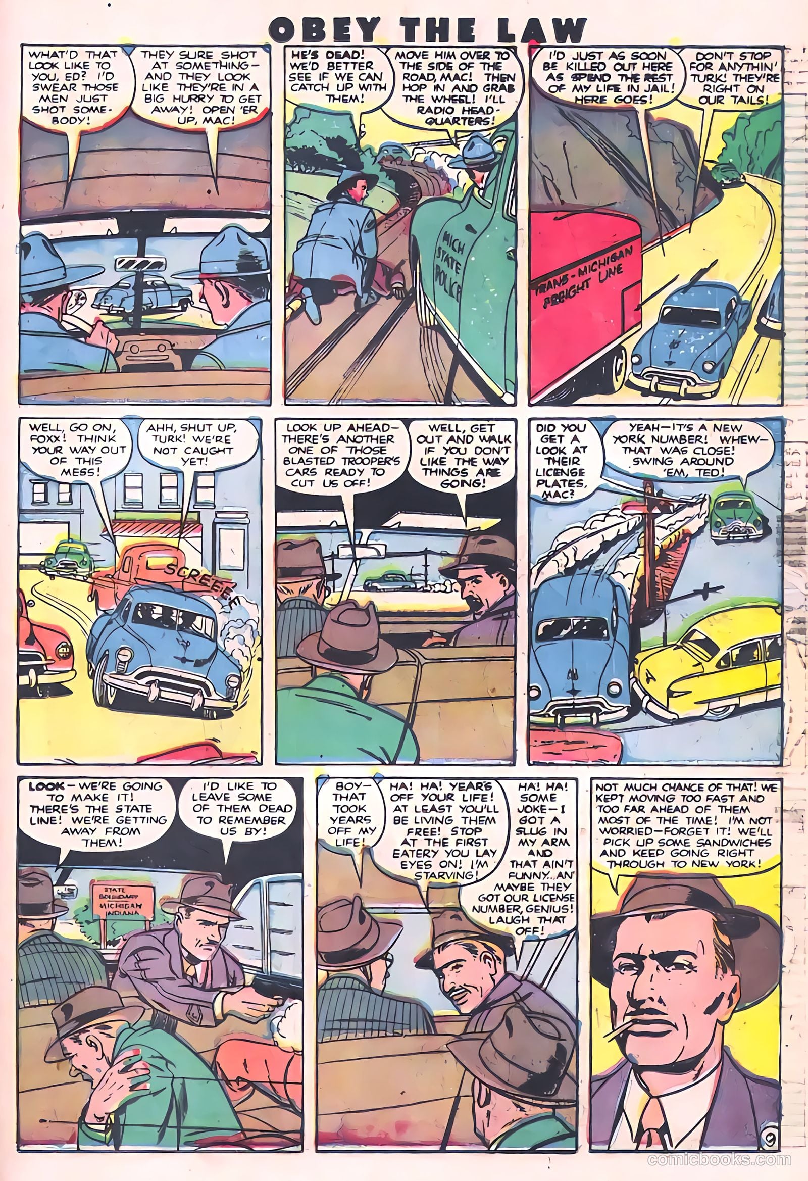 Crime and Punishment #38 (1951) — page 37