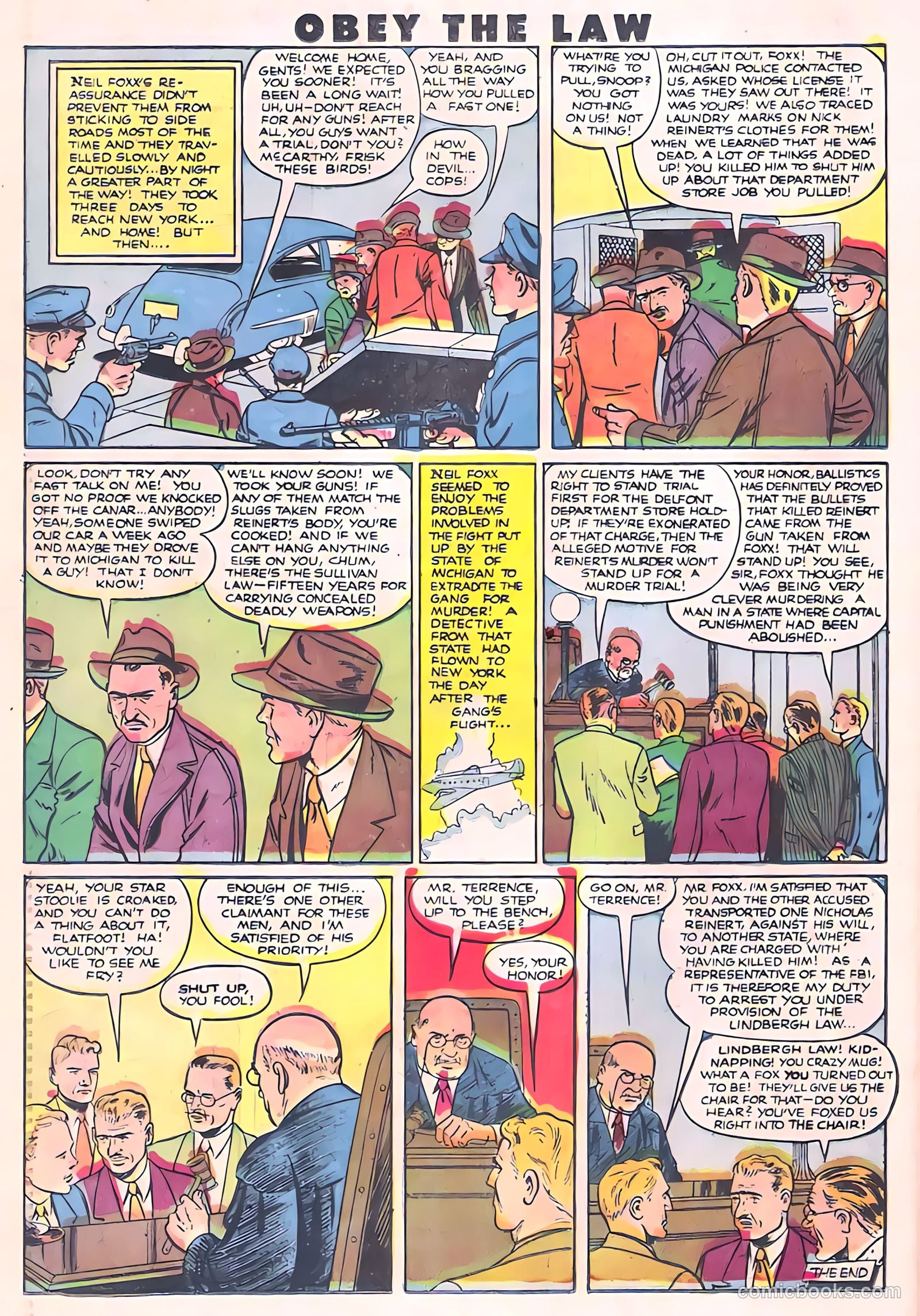 Crime and Punishment #38 (1951) — page 38