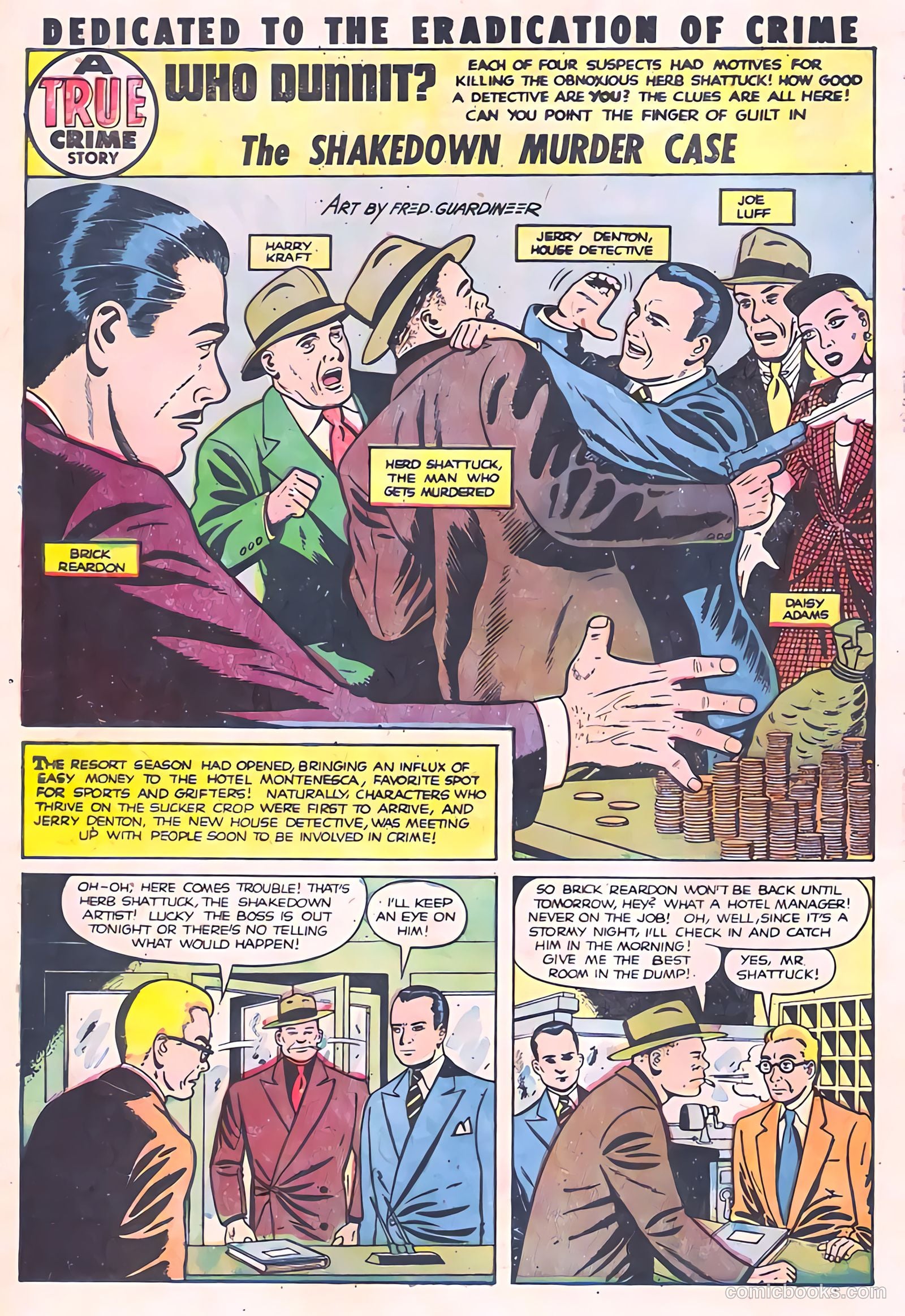Crime and Punishment #38 (1951) — page 42