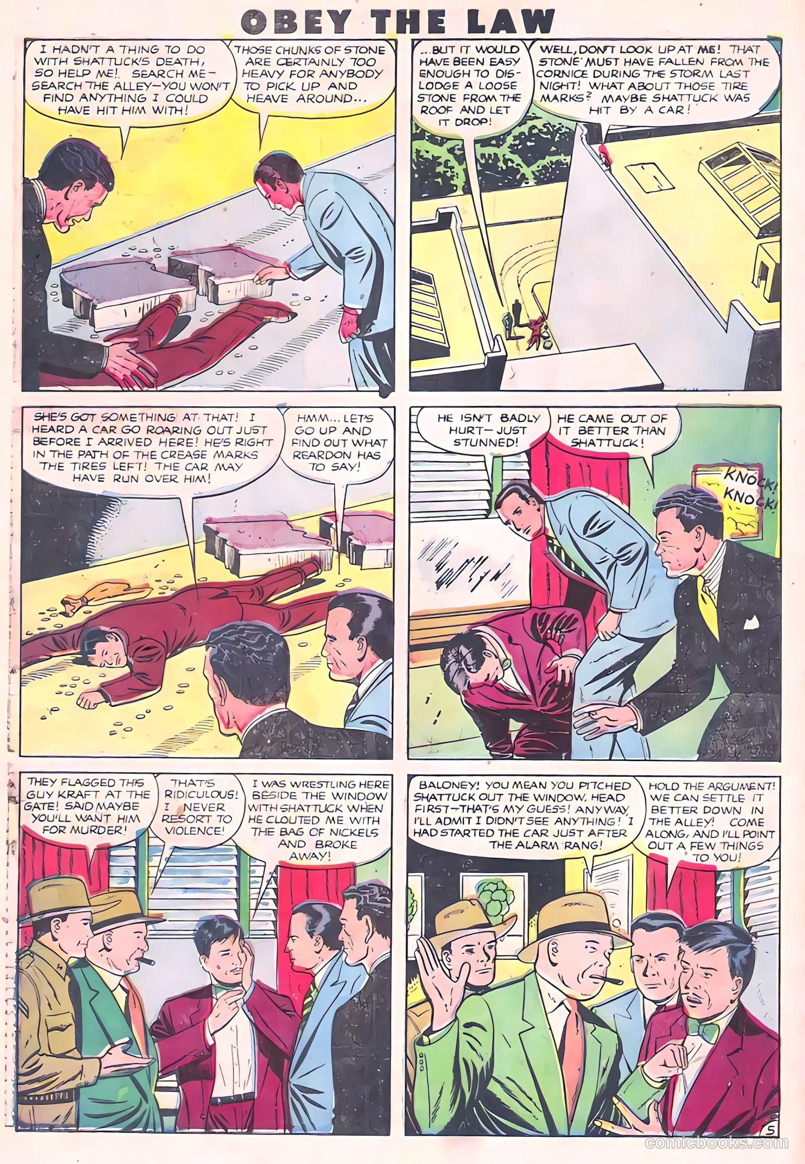 Crime and Punishment #38 (1951) — page 46