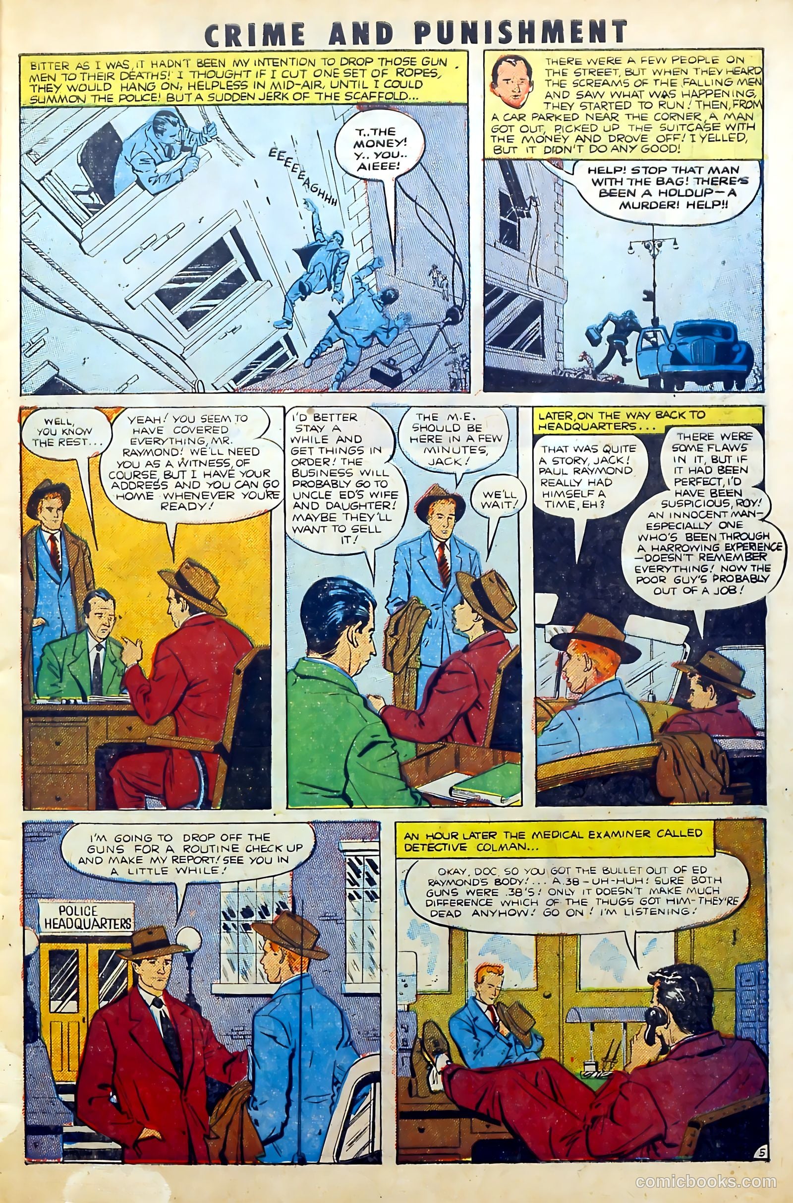 Crime and Punishment #40 (1951) — page 7 of 53