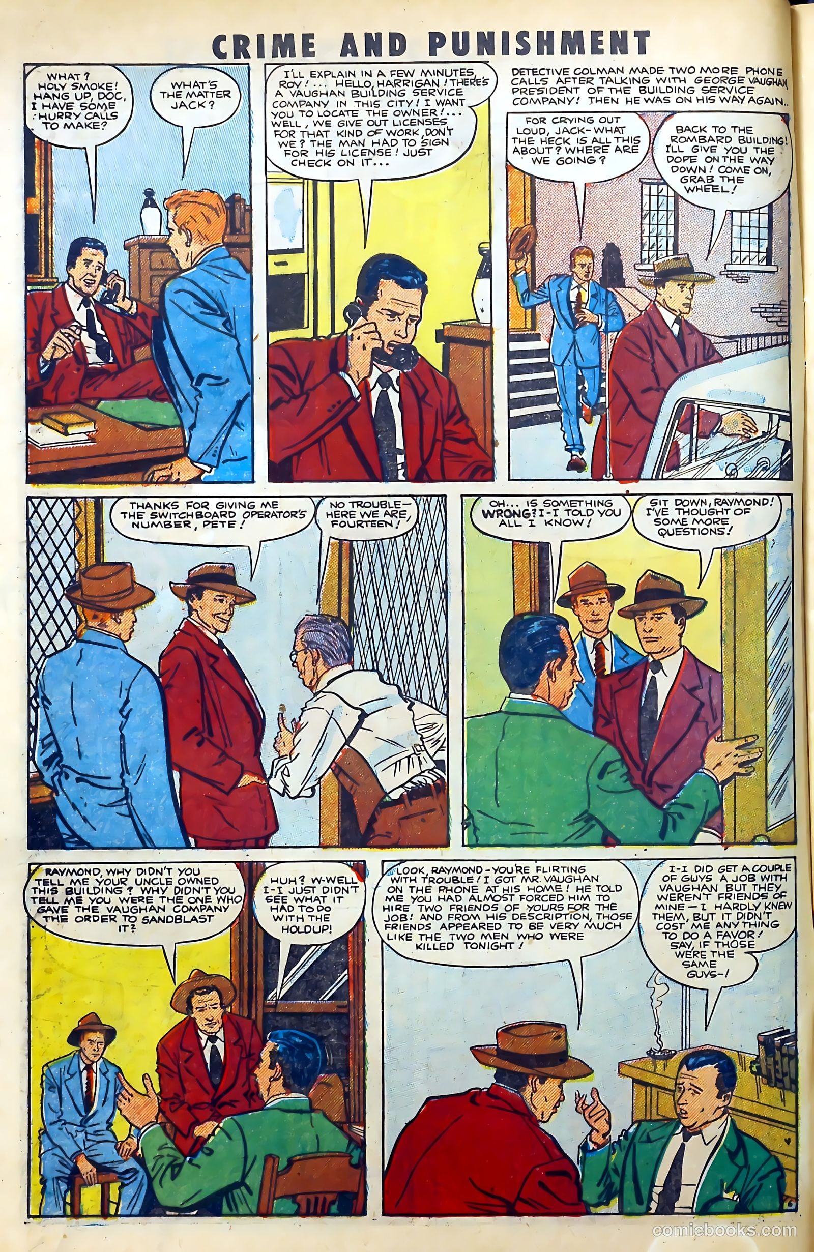 Crime and Punishment #40 (1951) — page 8 of 53