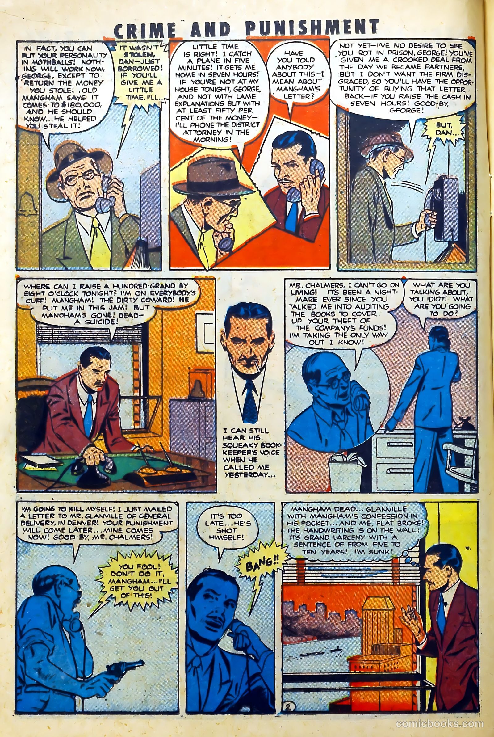 Crime and Punishment #40 (1951) — page 16 of 53