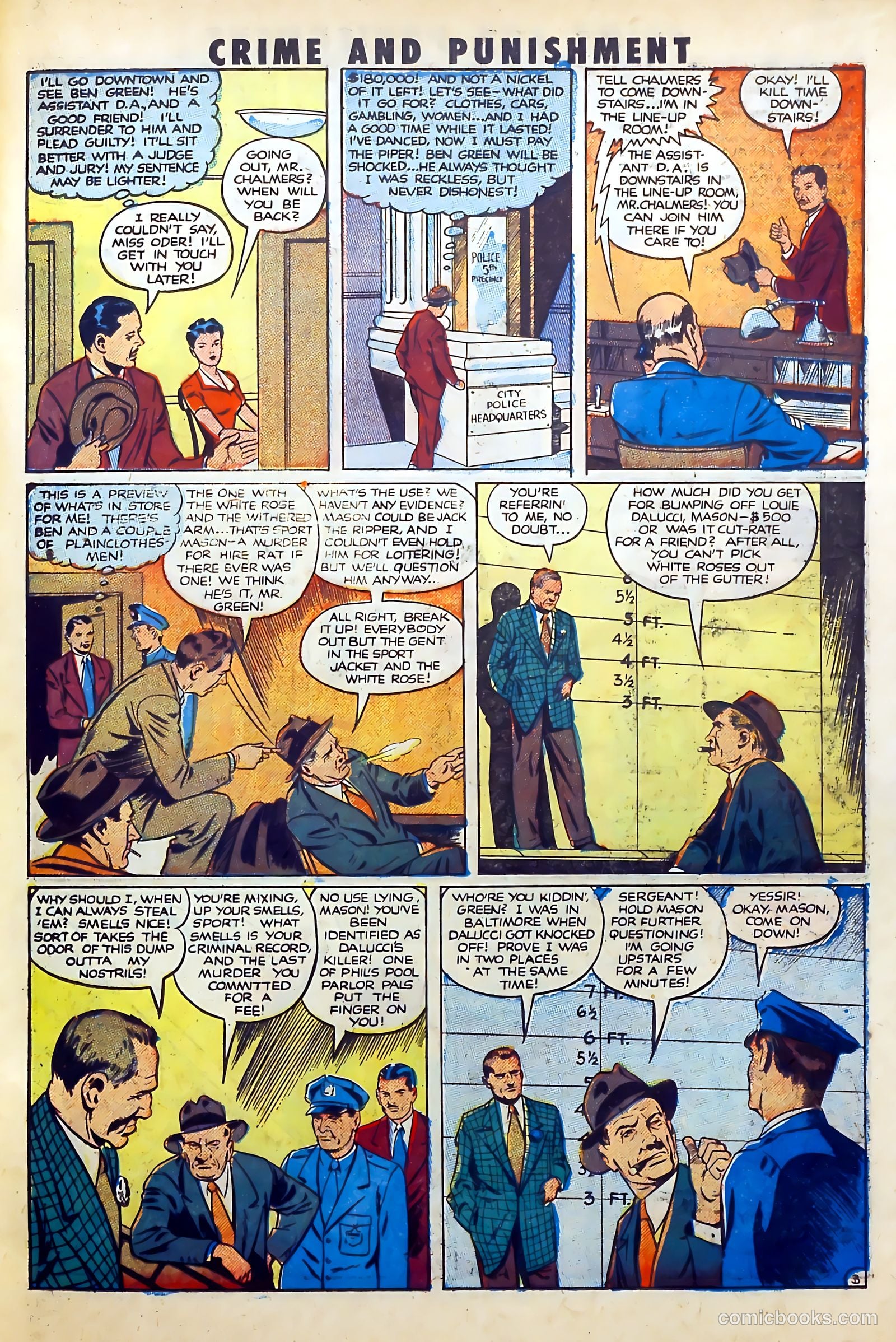 Crime and Punishment #40 (1951) — page 17 of 53