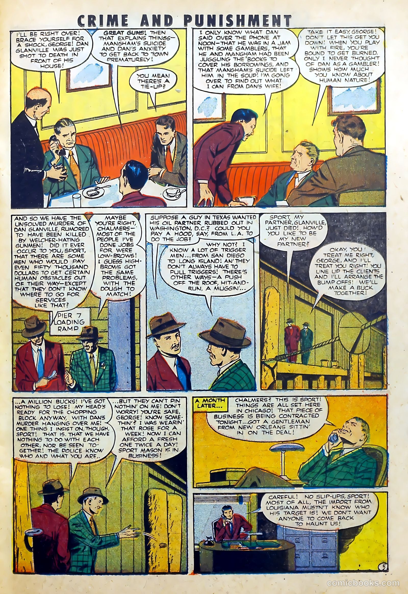 Crime and Punishment #40 (1951) — page 19 of 53
