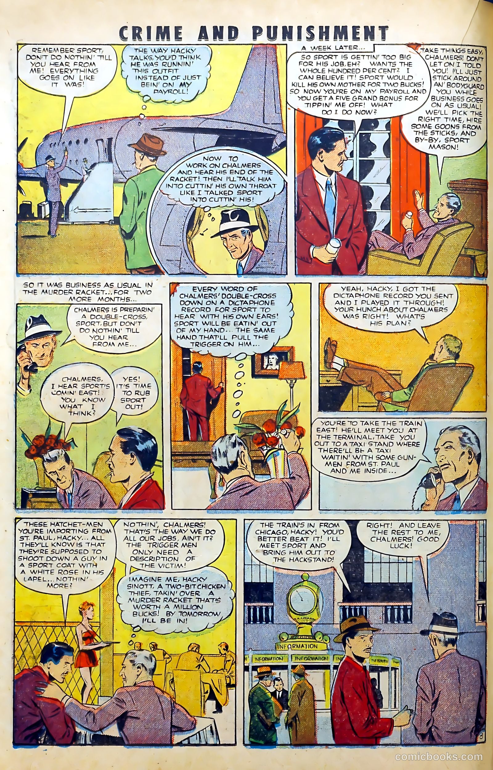 Crime and Punishment #40 (1951) — page 22 of 53