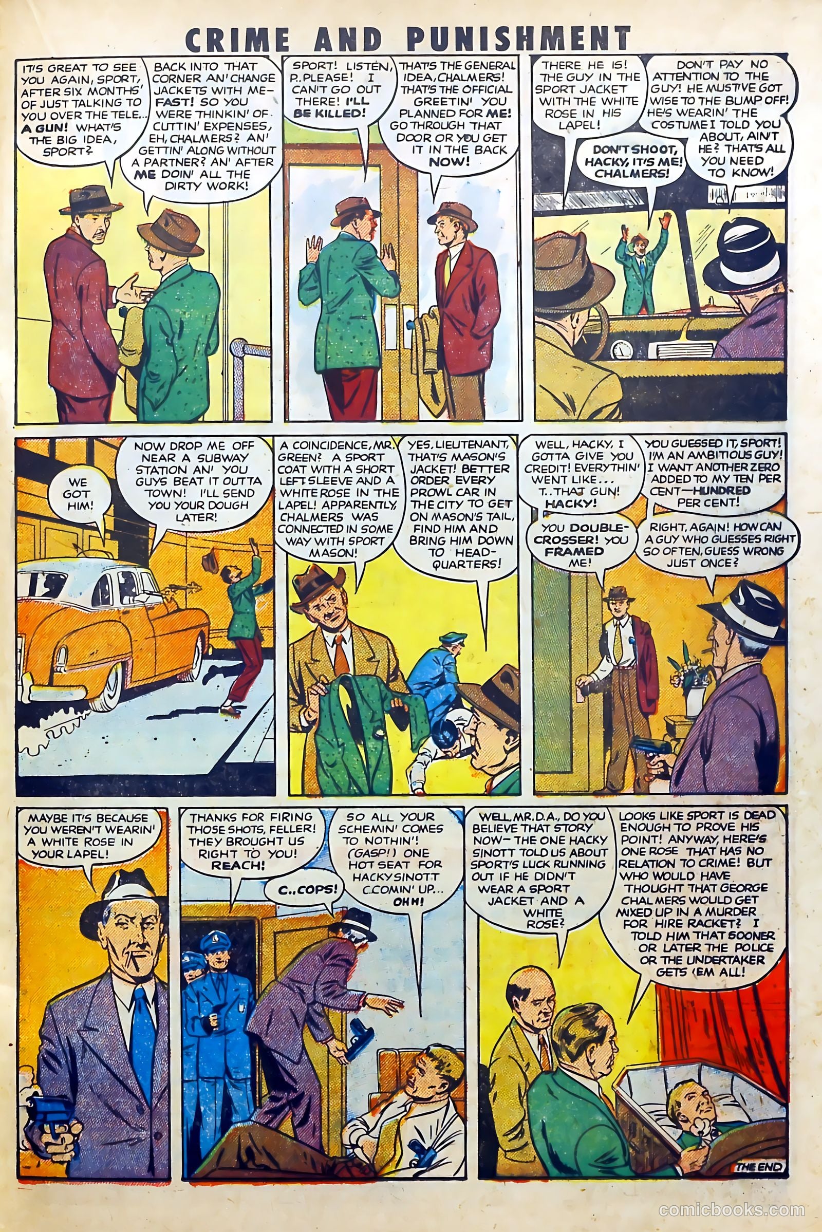 Crime and Punishment #40 (1951) — page 23 of 53