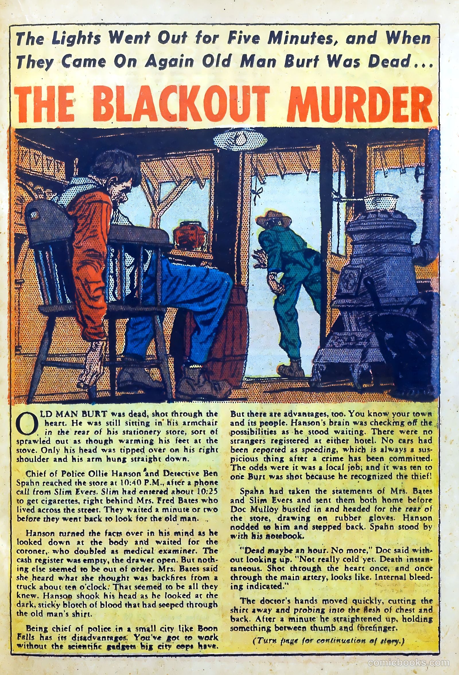 Crime and Punishment #40 (1951) — page 25 of 53